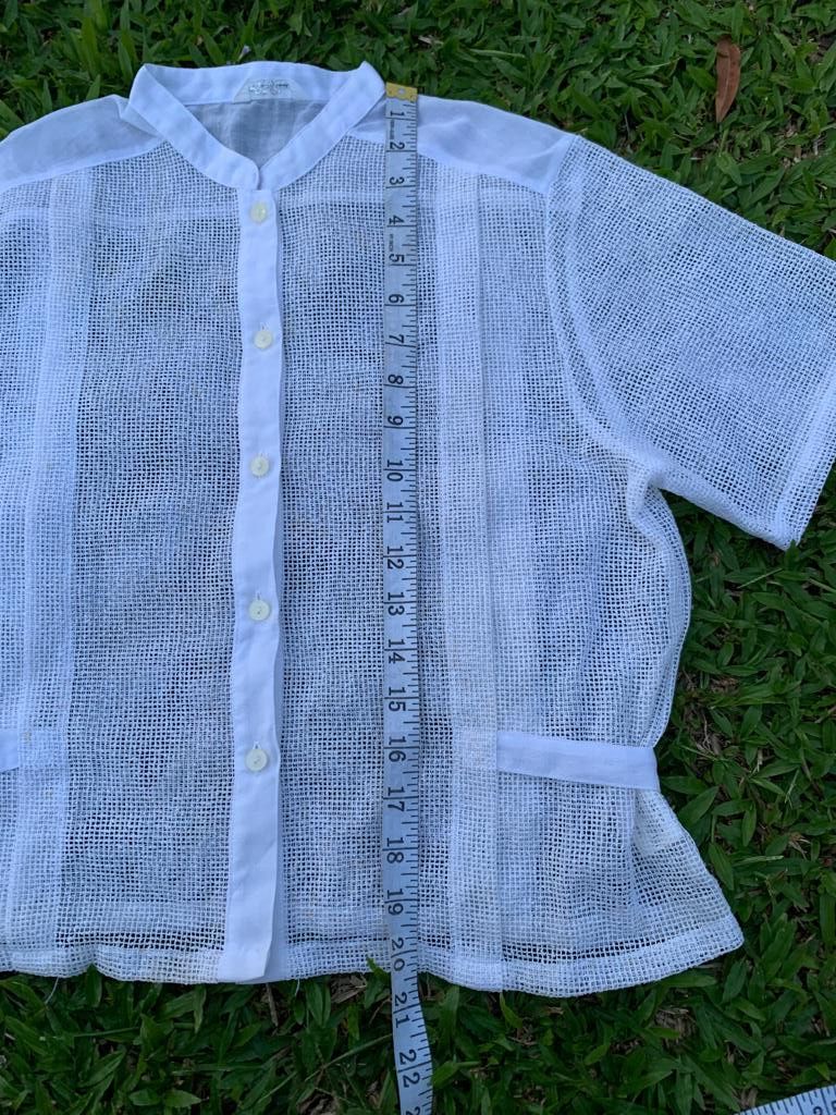 Designer Bon Deana See Through Shirt button Size S / US 4 / IT 40 - 10 Thumbnail