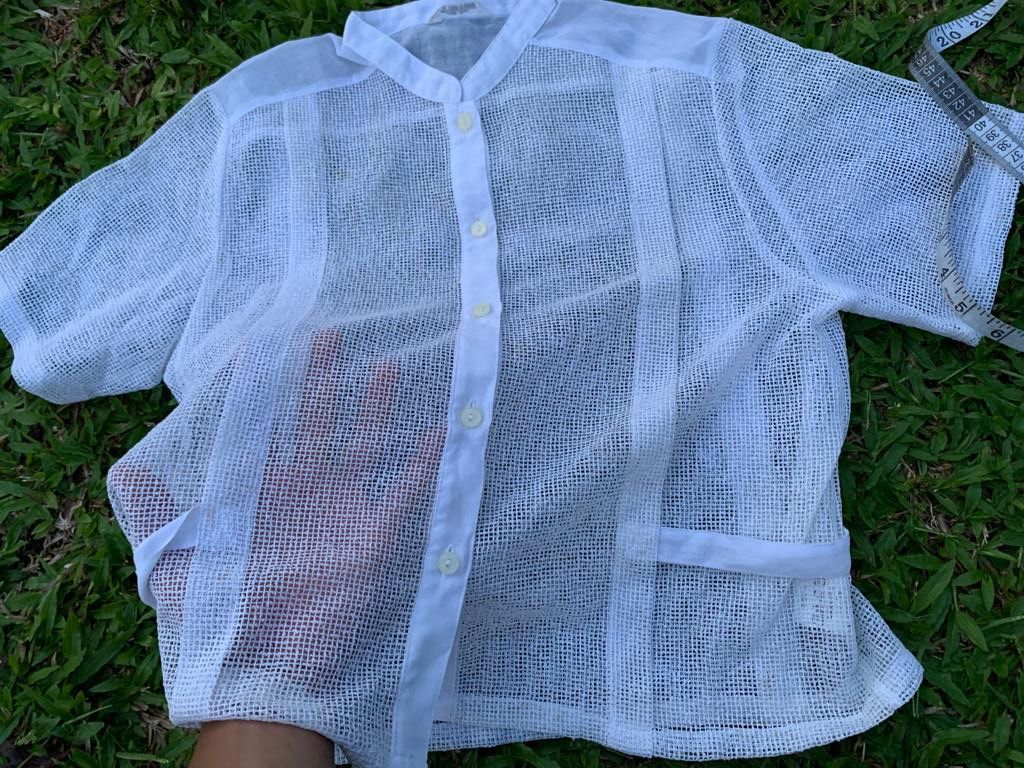 Designer Bon Deana See Through Shirt button Size S / US 4 / IT 40 - 5 Thumbnail