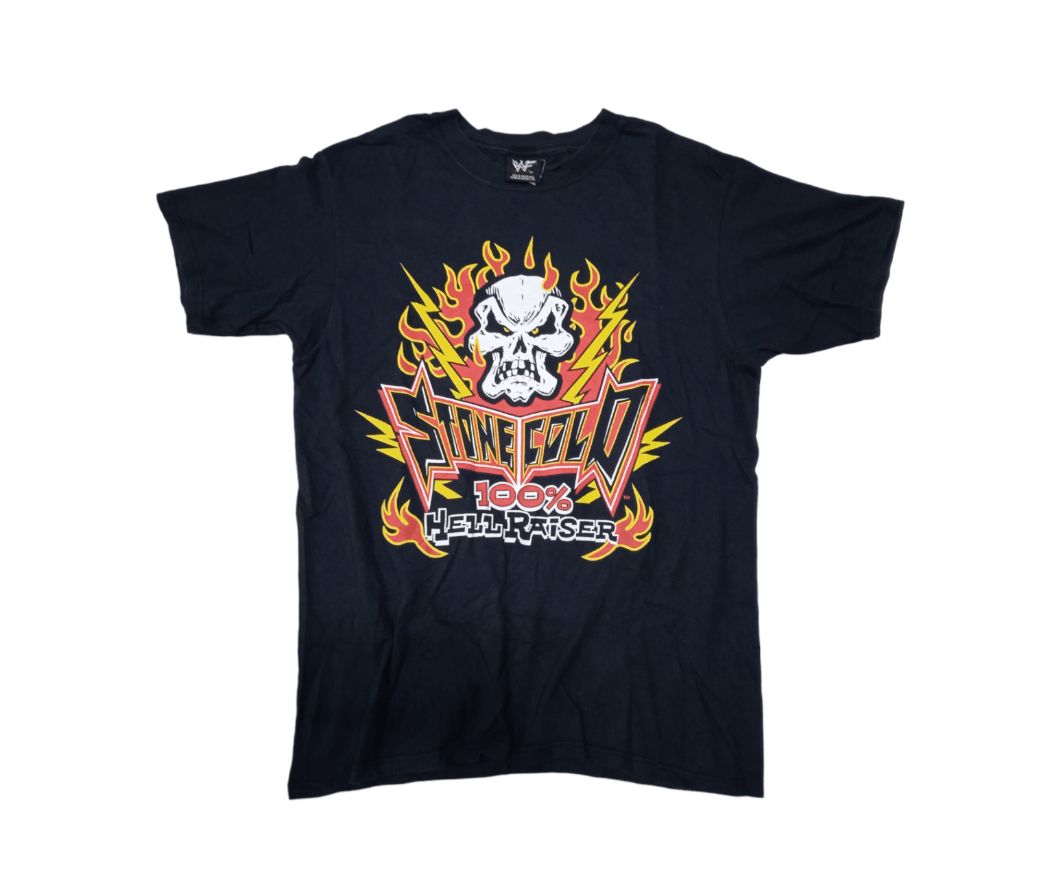 Vintage Vintage 00s WWF Stone Cold Hellraiser T-Shirt Size US L / EU 52-54 / 3 - 1 Thumbnail
