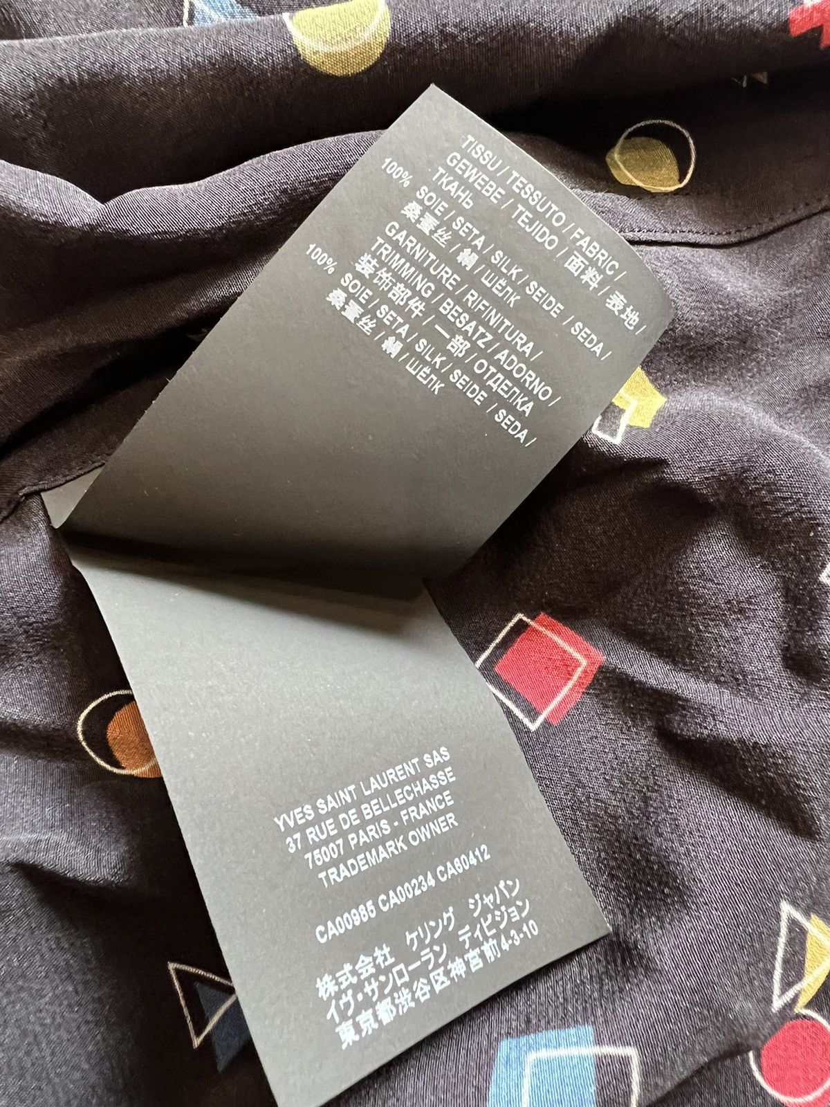 Hedi Slimane × Saint Laurent Paris SAINT LAURENT FW19 SHIRT Size US XL / EU 56 / 4 - 5 Thumbnail