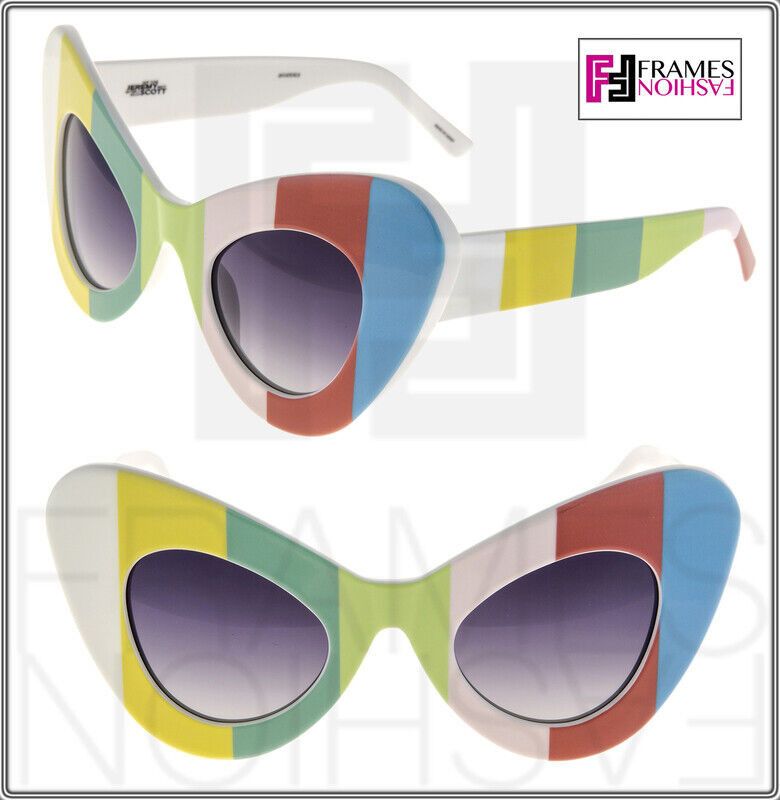 LINDA FARROW Jeremy Scott CAT EYE Sunglasses