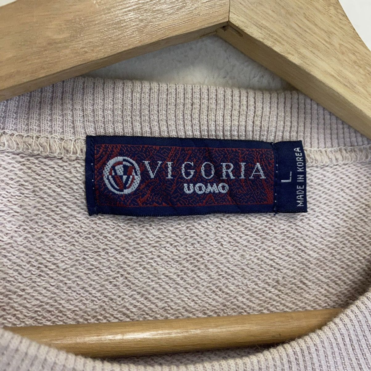 Vintage Vintage Vigoria Uomo Fortezza Big Logo Crewneck Sweatshirt Size US M / EU 48-50 / 2 - 8 Thumbnail