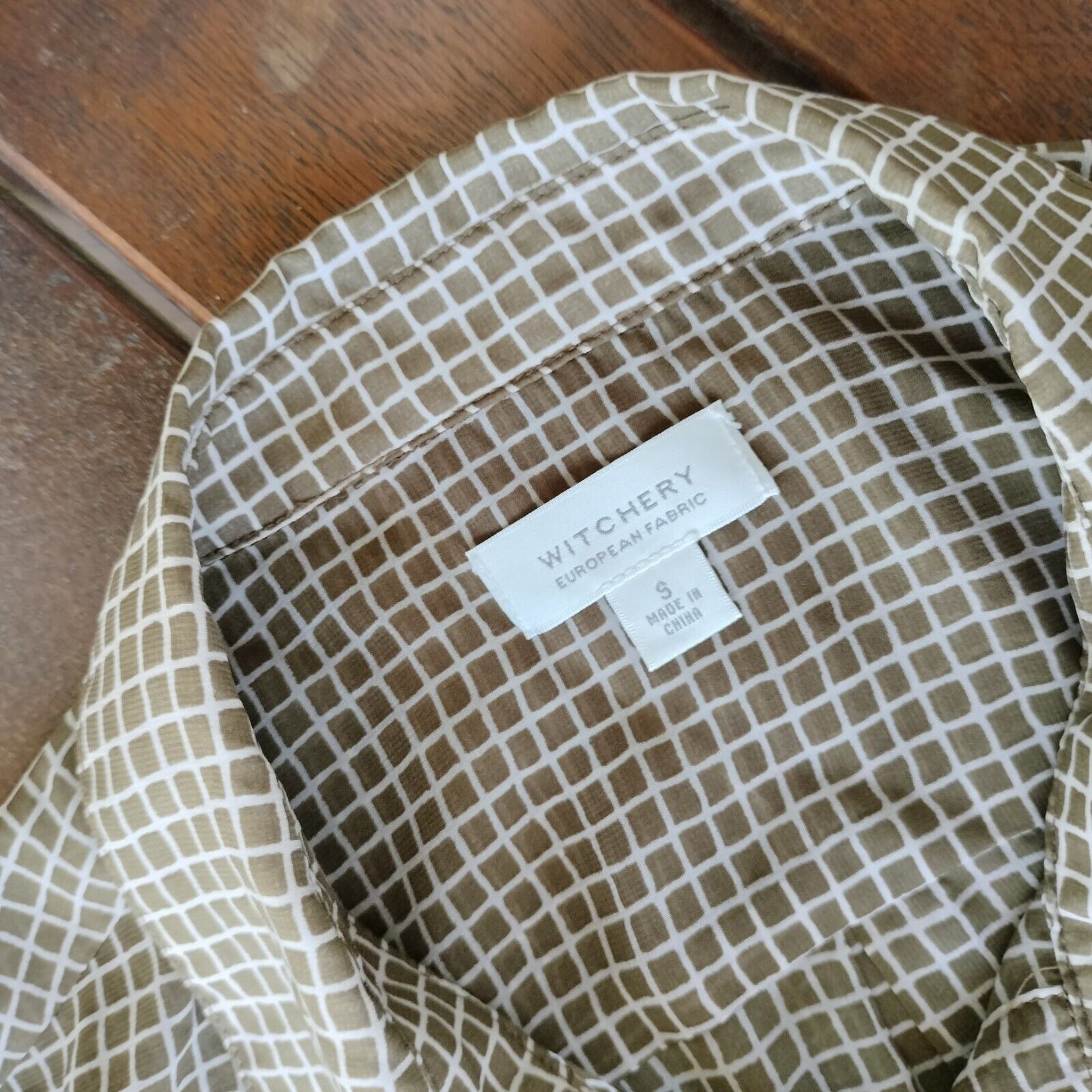 Designer × Vintage Vintage Y2K Witchery Size S Blouse Top Bown Check Button Up Size S / US 4 / IT 40 - 6 Thumbnail