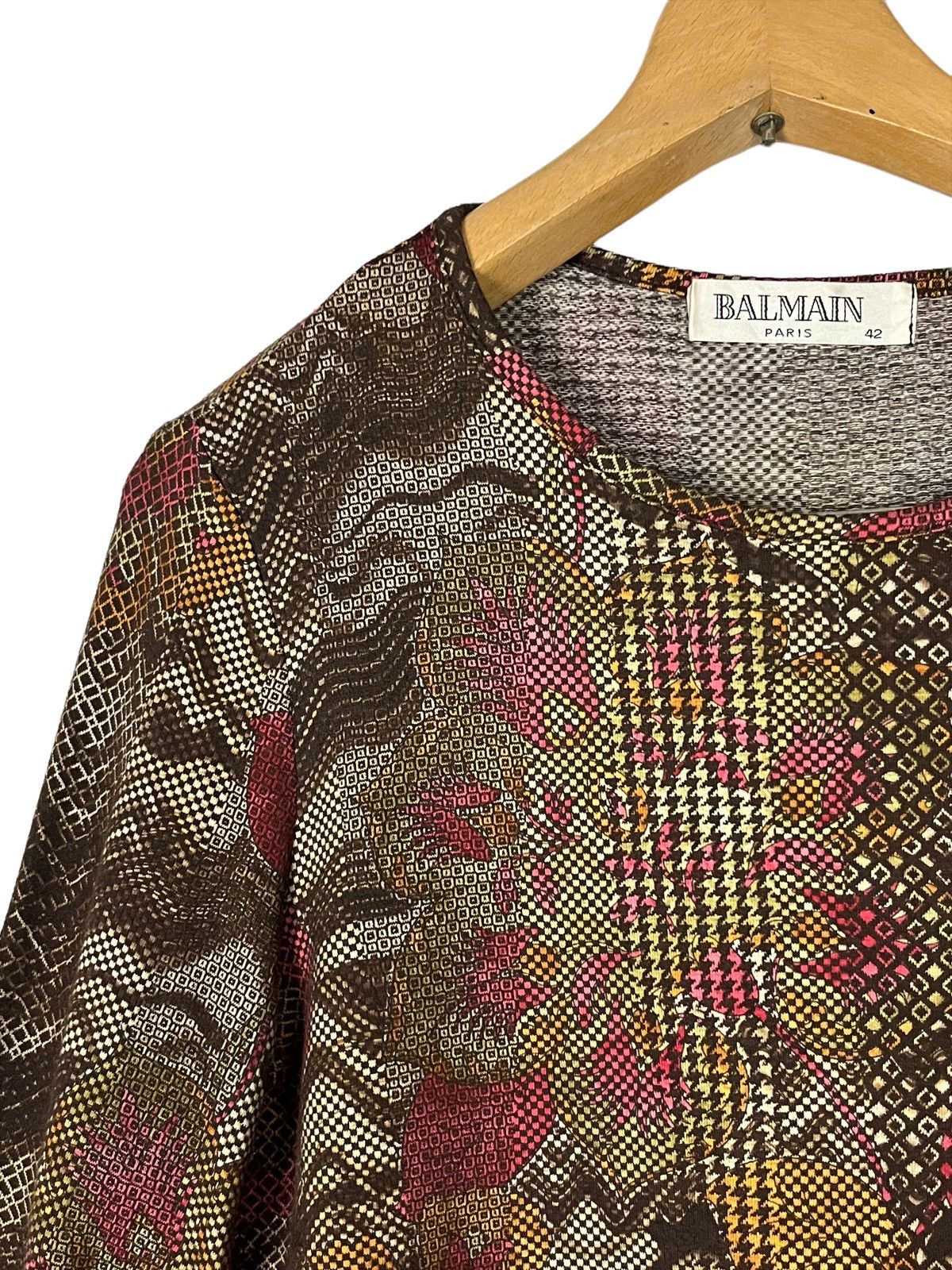 Balmain RARE 🔥🔥🔥 Archival Balmain Floral Design Size M / US 6-8 / IT 42-44 - 20 Thumbnail