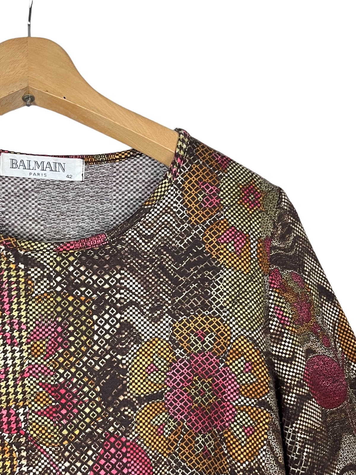 Balmain RARE 🔥🔥🔥 Archival Balmain Floral Design Size M / US 6-8 / IT 42-44 - 21 Thumbnail
