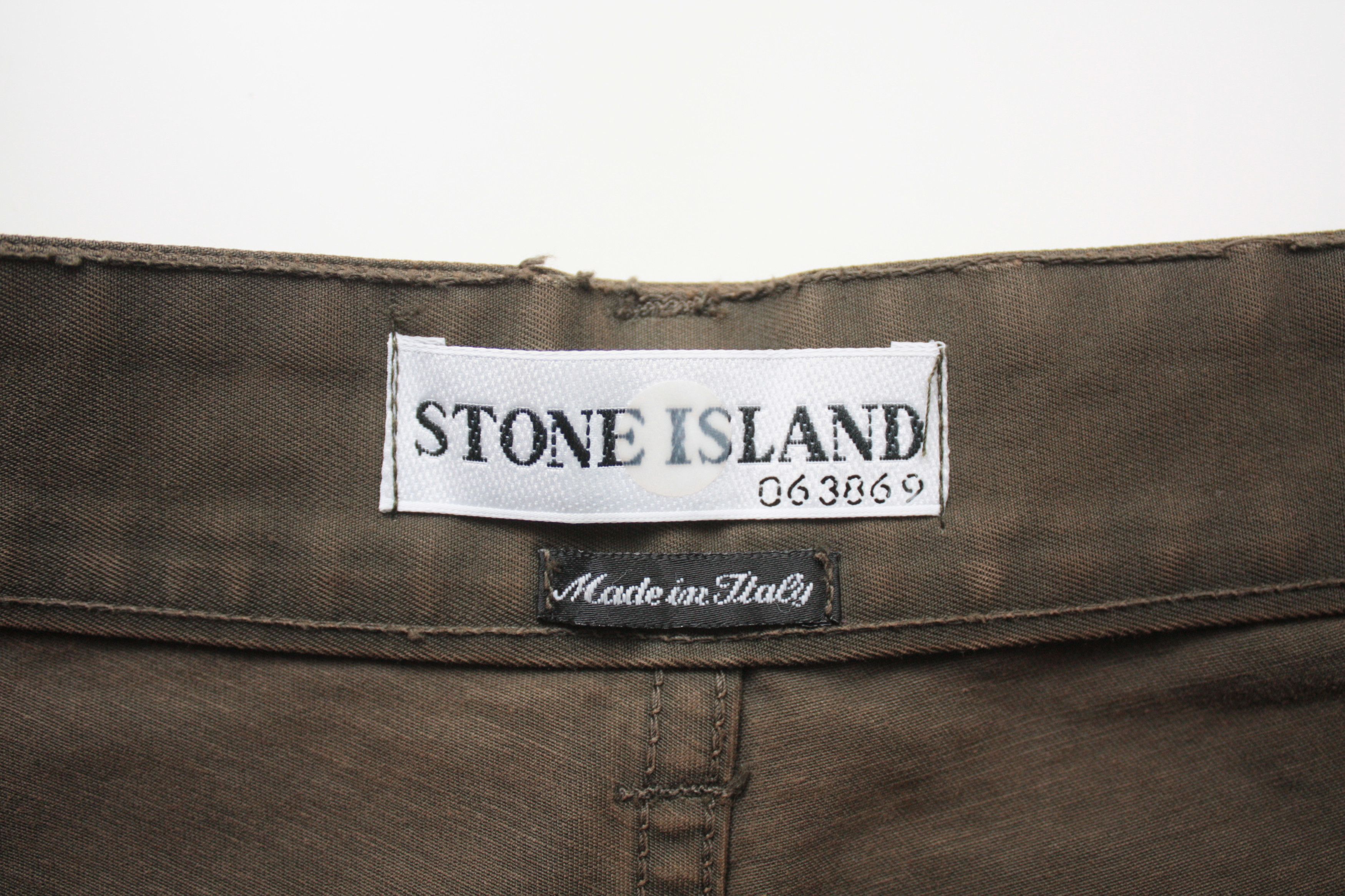Stone Island Stone Island Vintage Olive Chino 33153003/AS AW2000 Size US 32 / EU 48 - 8 Thumbnail
