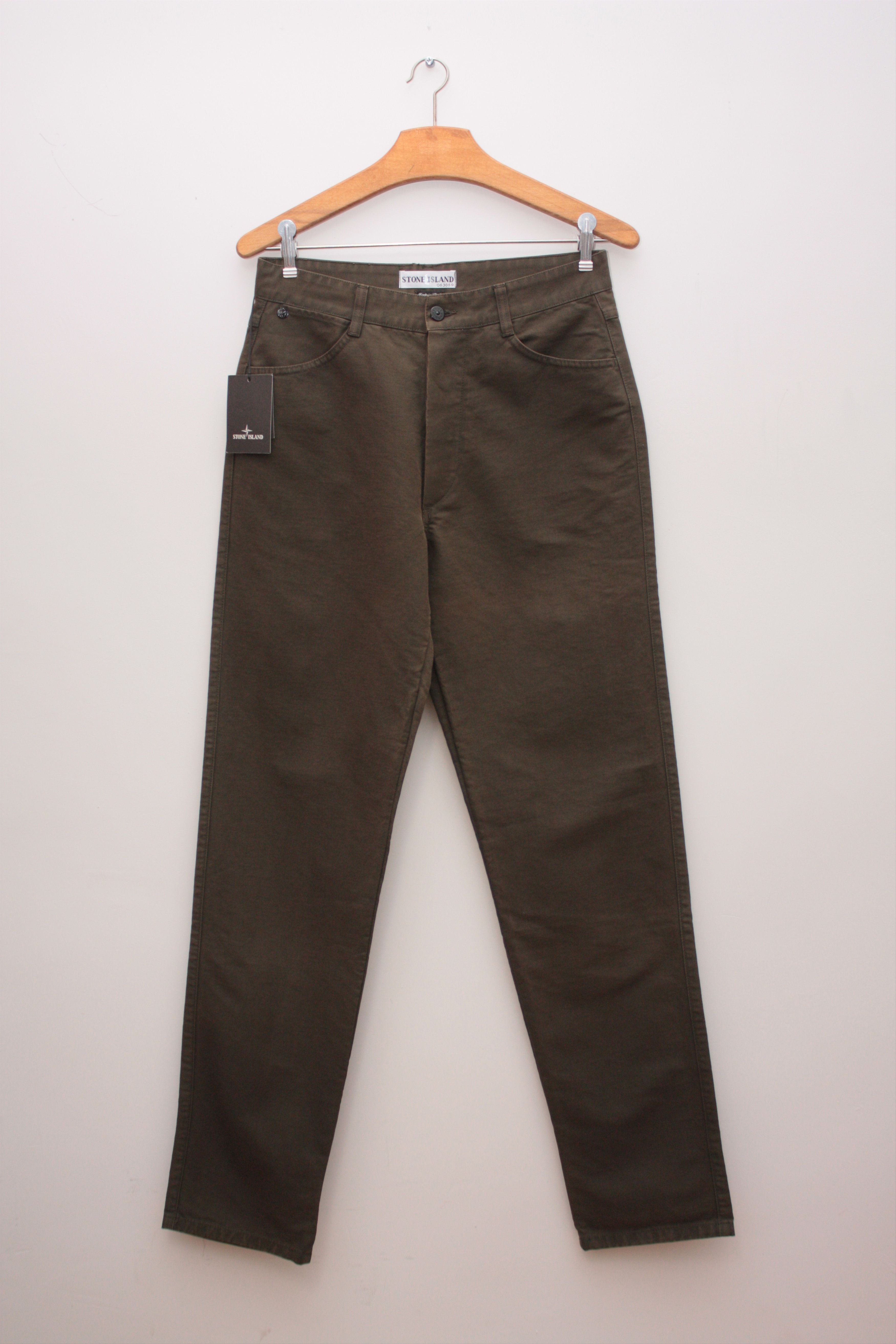 Stone Island Stone Island Vintage Olive Chino 33153003/AS AW2000 Size US 32 / EU 48 - 2 Thumbnail