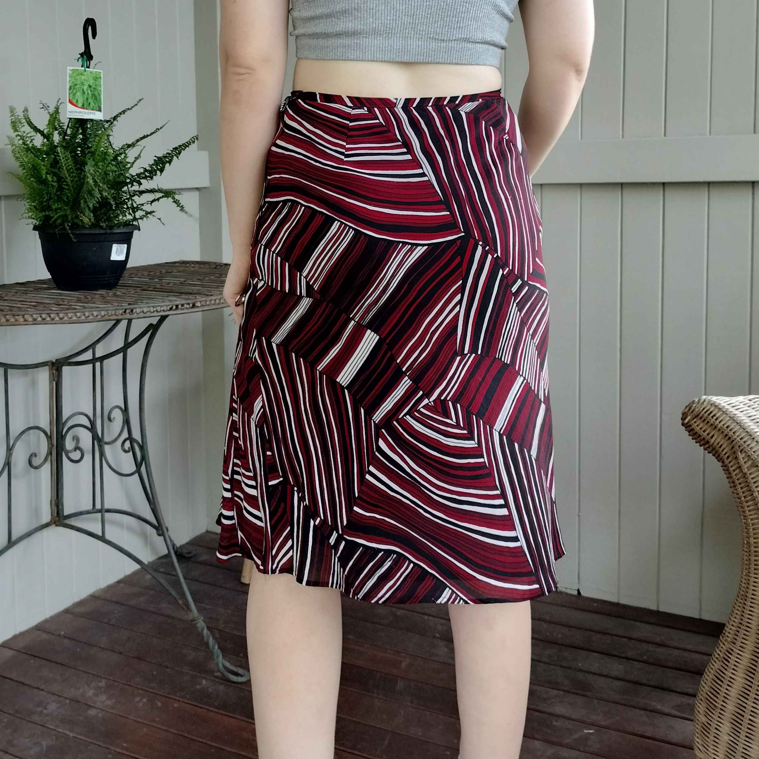 Man Made In Australia × Vintage Vintage 90s Y2K Size 12 Midi Skirt Size 30" / US 8 / IT 44 - 3 Thumbnail