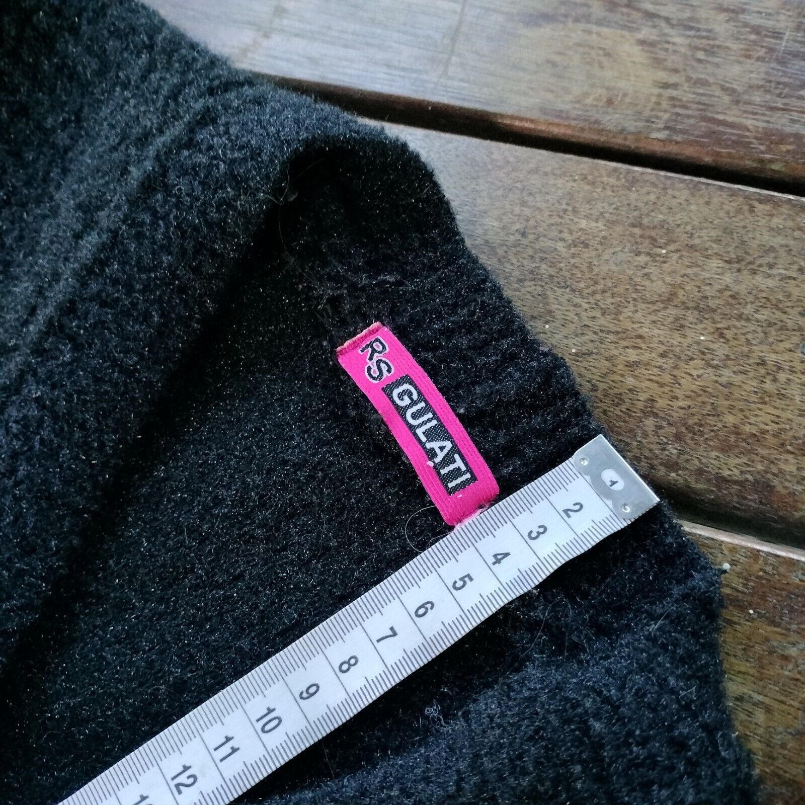 Vintage Vintage 90s Y2K Size 8-12 Vest Gilet Chunky Knit Button Up Size ONE SIZE - 6 Thumbnail