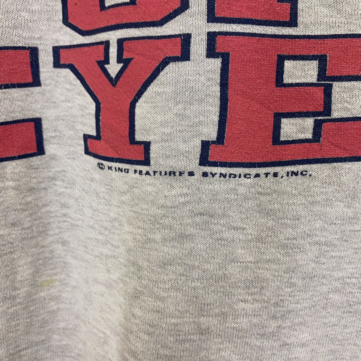 Japanese Brand × Vintage Vintage USA University Popeye Big Logo Crewneck Sweatshirt Size US M / EU 48-50 / 2 - 6 Thumbnail