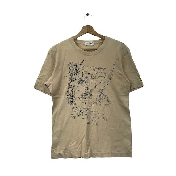 Vtg Jean MICHEL BASQUIAT SAMO Neo Expressionism Tee Shirt
