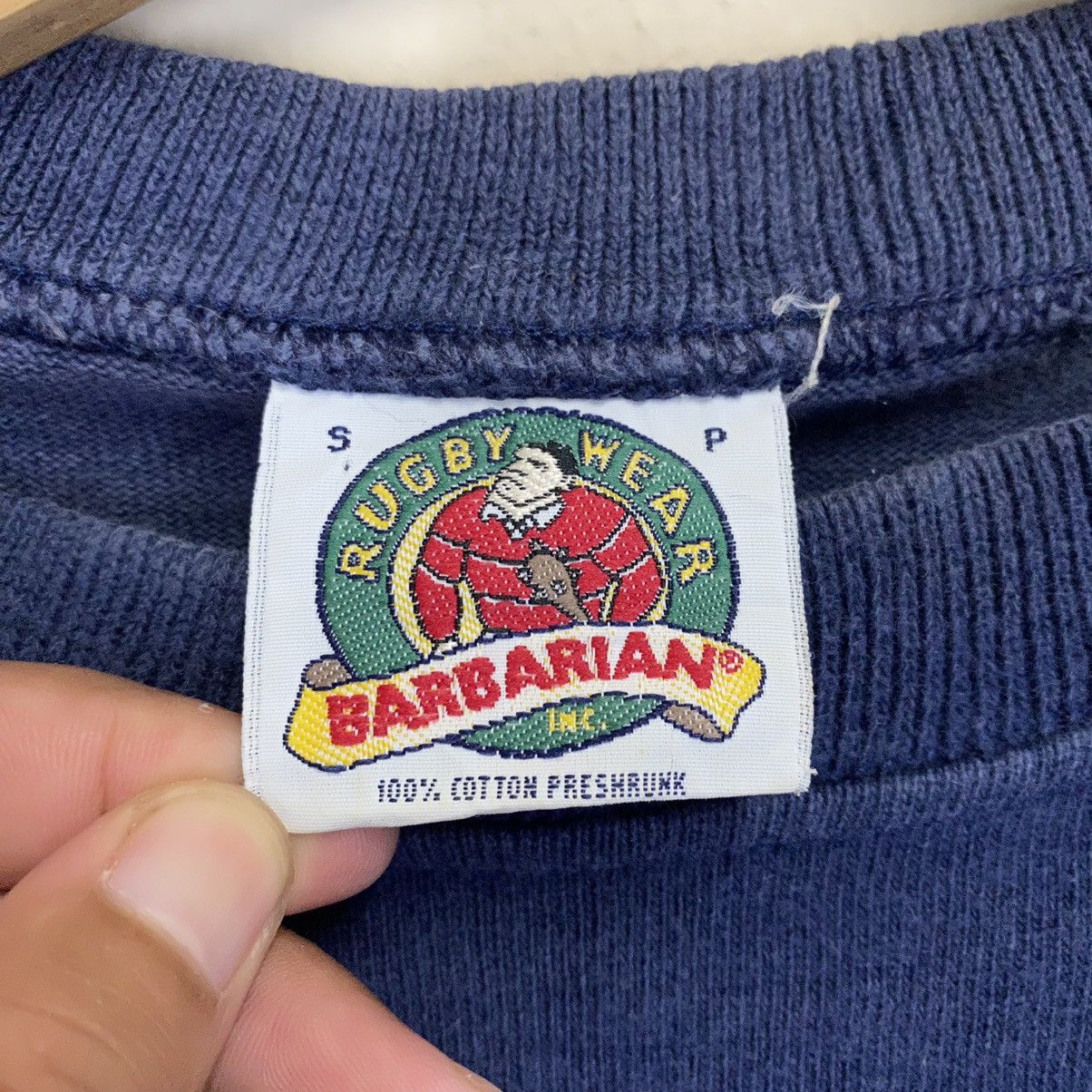 Vintage Vintage 90s Barbarian Rugby Crewneck Size S Size US S / EU 44-46 / 1 - 7 Thumbnail