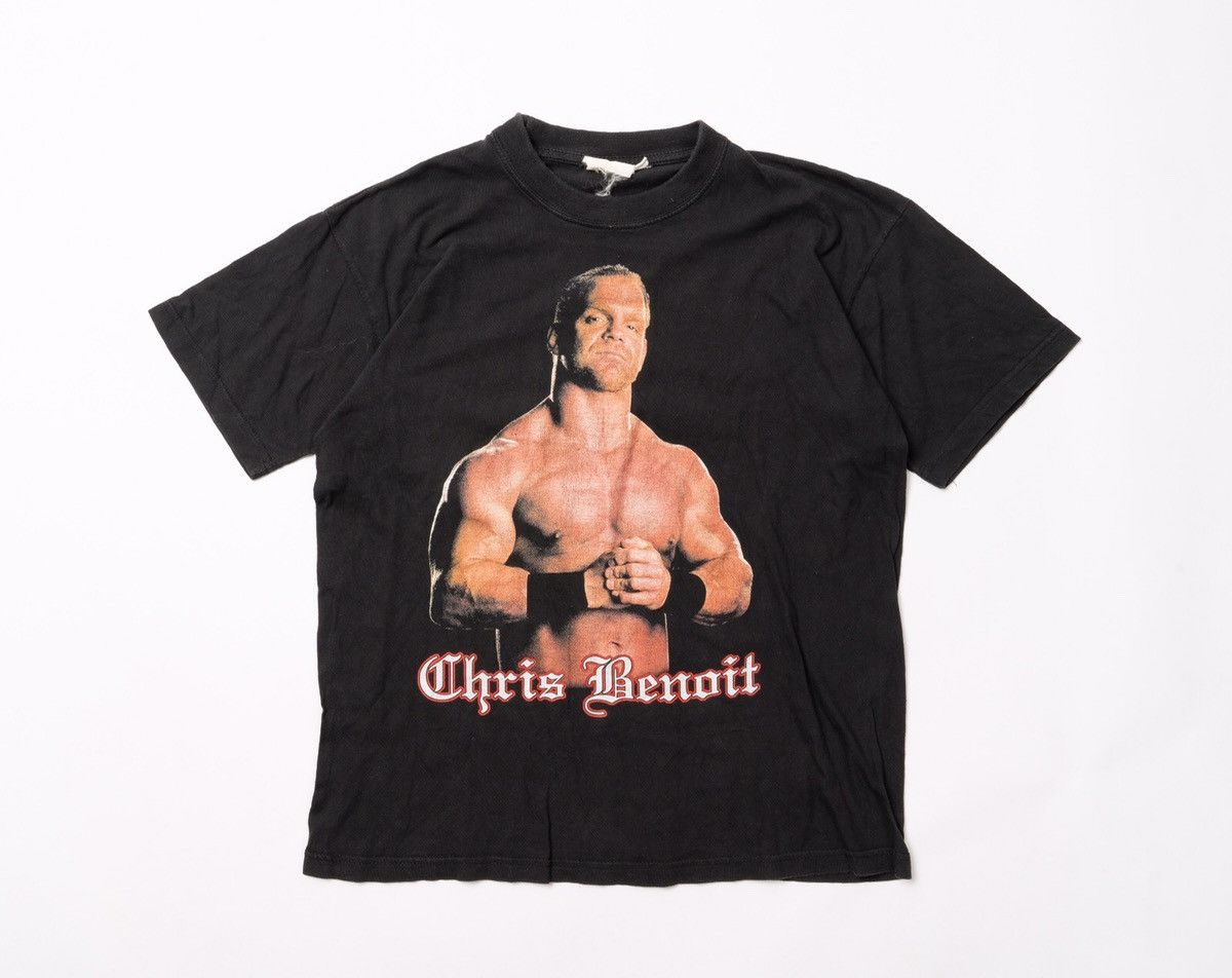 Vintage WWF/E Chris Benoit newest T-Shirt