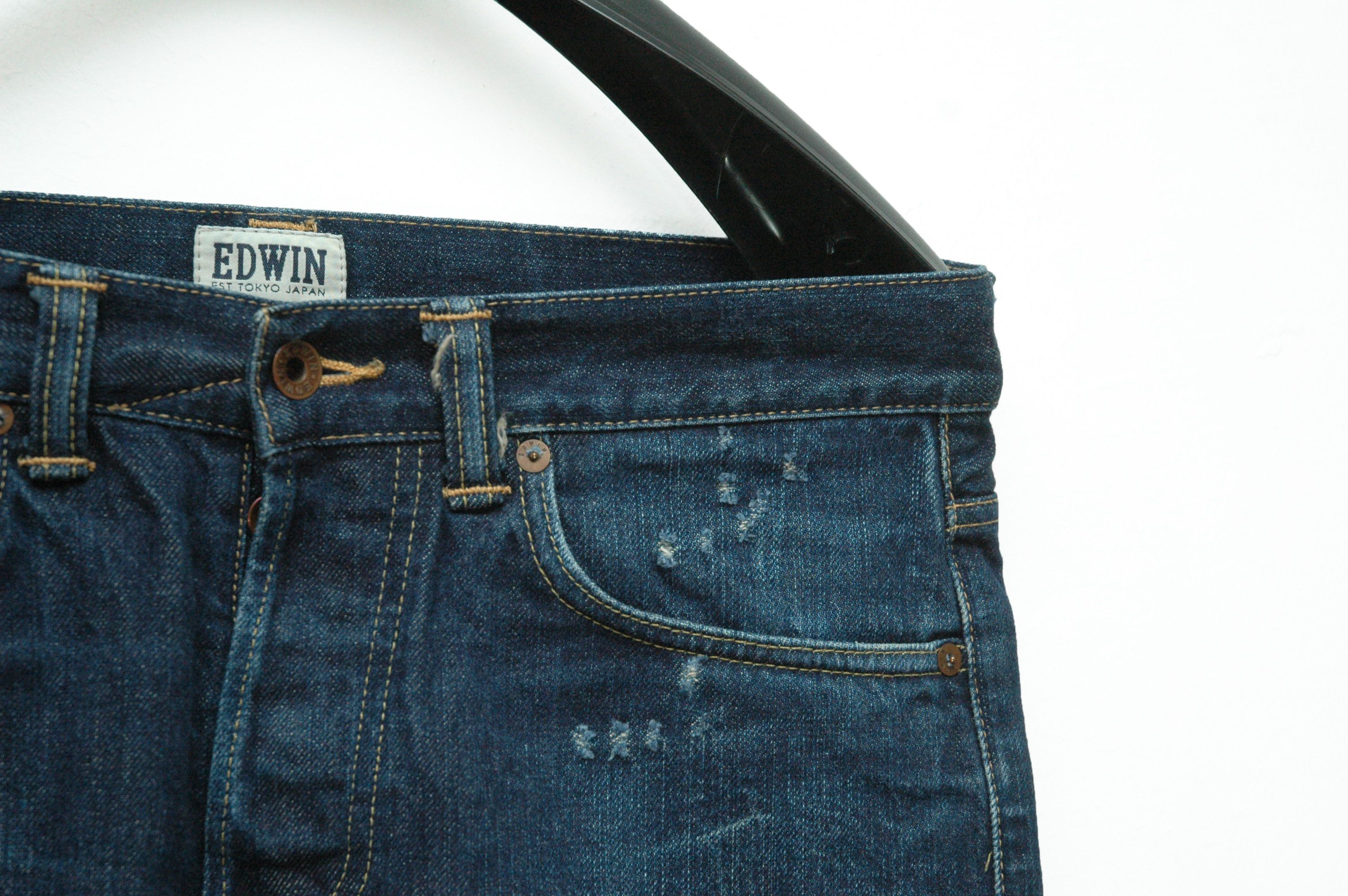 Edwin Edwin Japan Denim Selvedge Rainbow Size US 31 - 7 Thumbnail