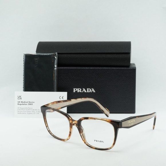 Prada New Prada Pr17zv 07r1o1 Eyeglasses 