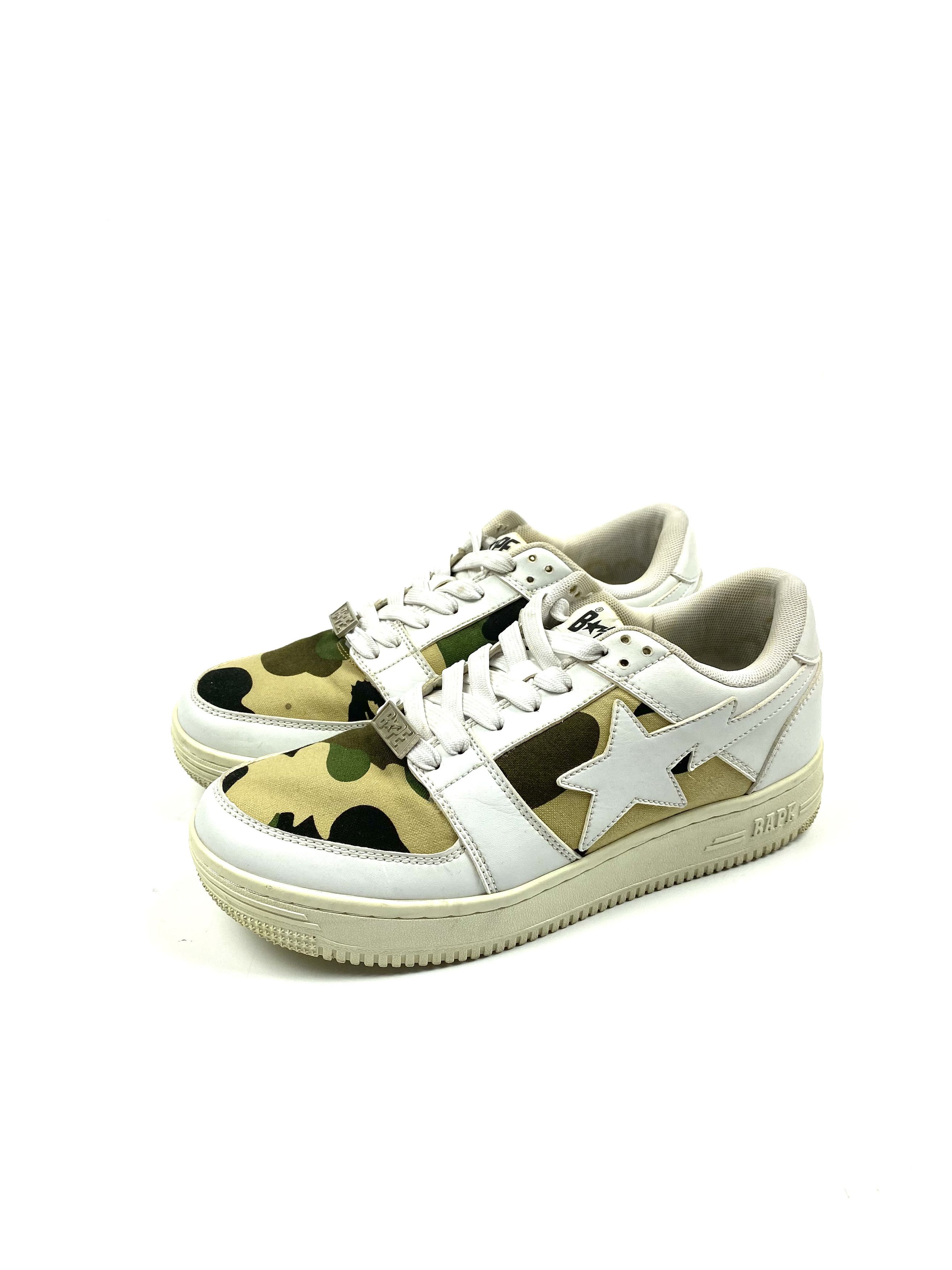 BAPESTA Camo Toe White Low top