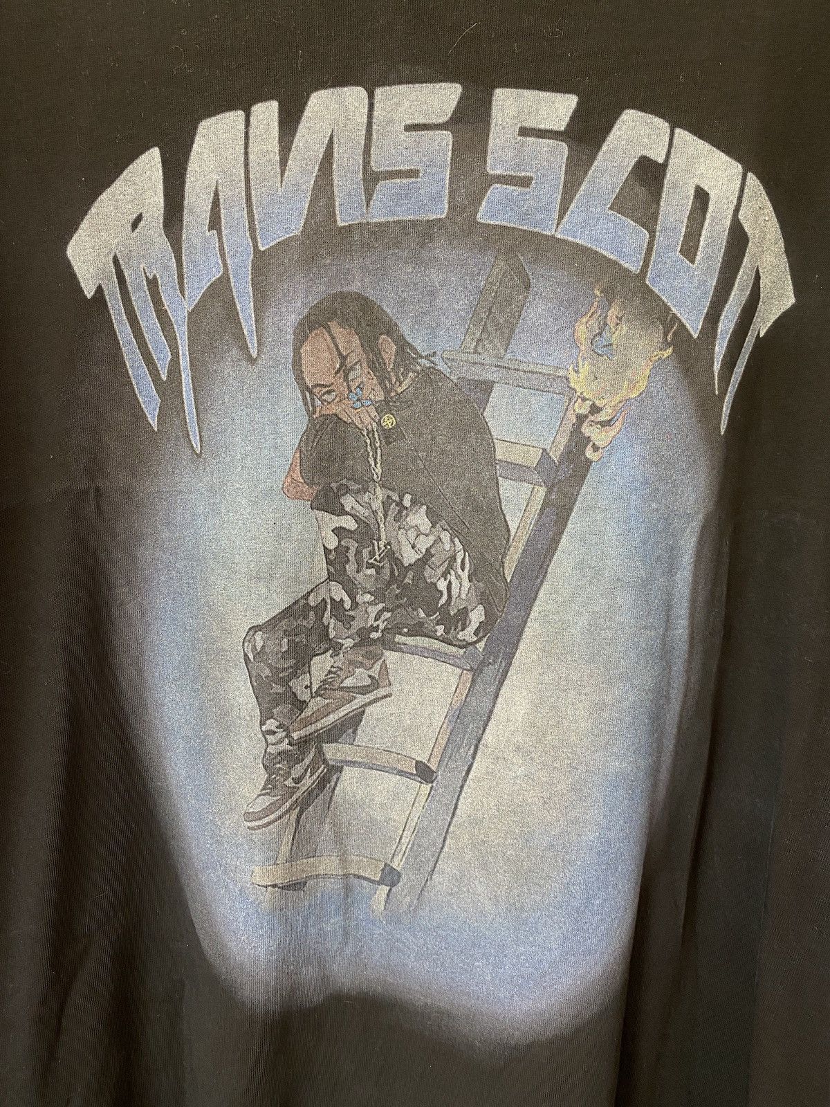 Rap Tees TRAVIS SCOTT BY I DONT SMOKE RAP TEE Size US L / EU 52-54 / 3 - 3 Thumbnail