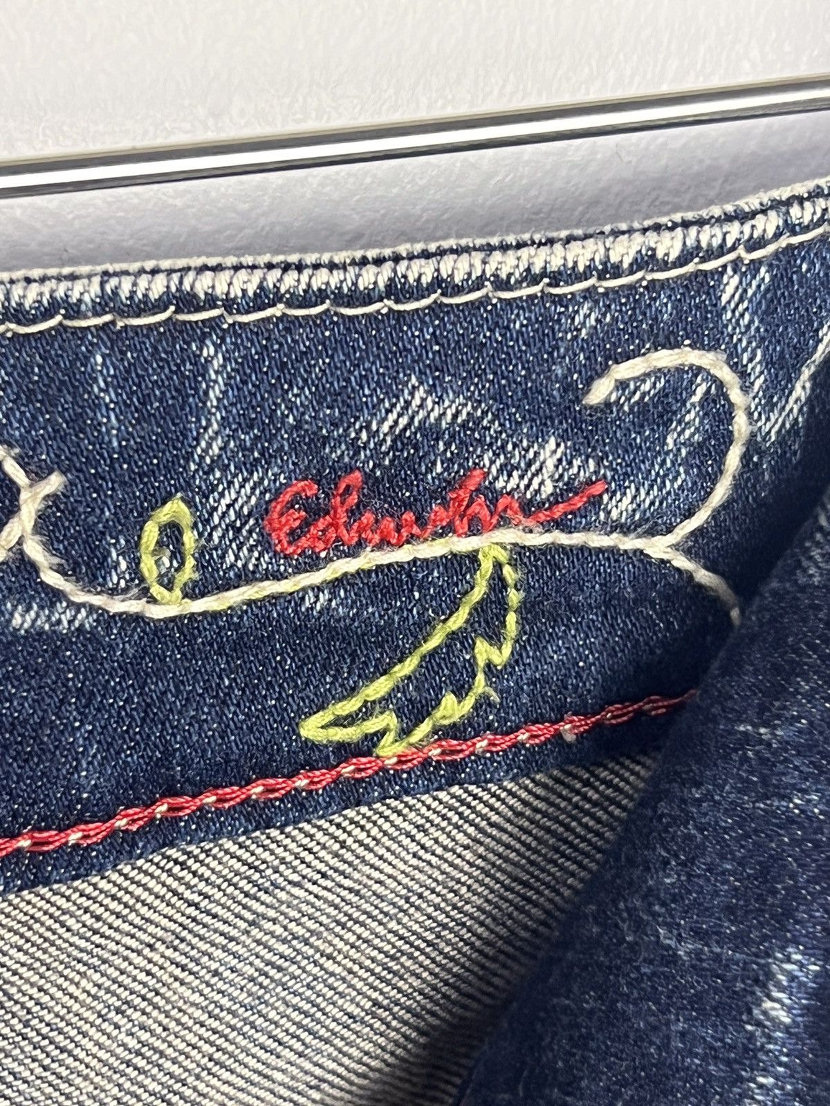 Edwin × Vintage Edwin Tapered Denim Acid Wash Style Size 30" / US 8 / IT 44 - 13 Thumbnail