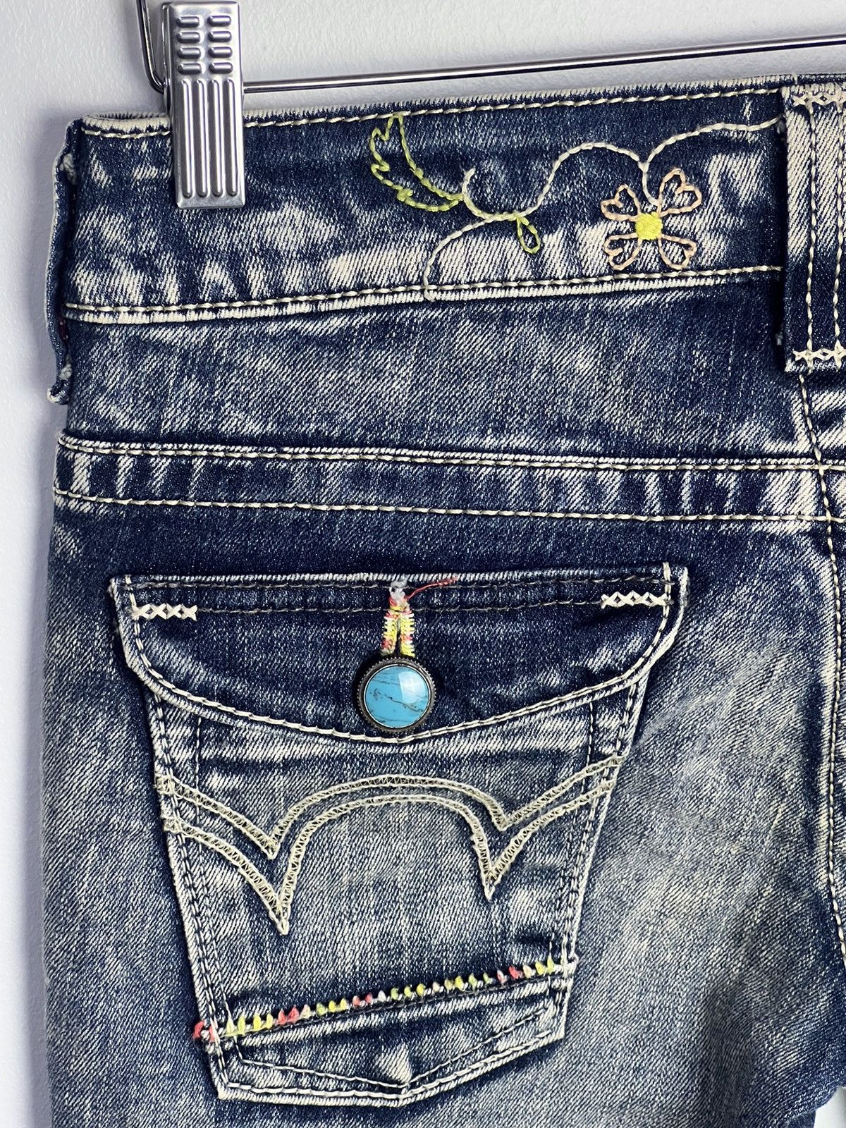 Edwin × Vintage Edwin Tapered Denim Acid Wash Style Size 30" / US 8 / IT 44 - 7 Thumbnail