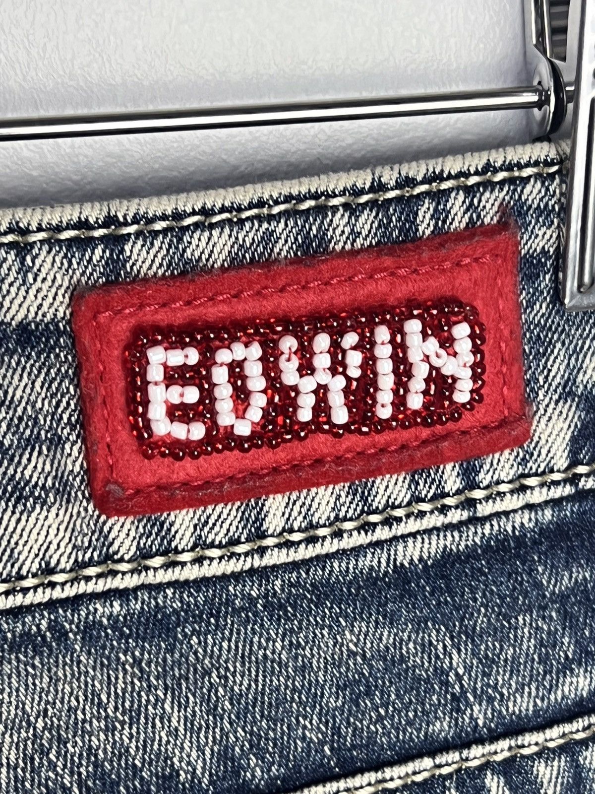 Edwin × Vintage Edwin Tapered Denim Acid Wash Style Size 30" / US 8 / IT 44 - 11 Thumbnail