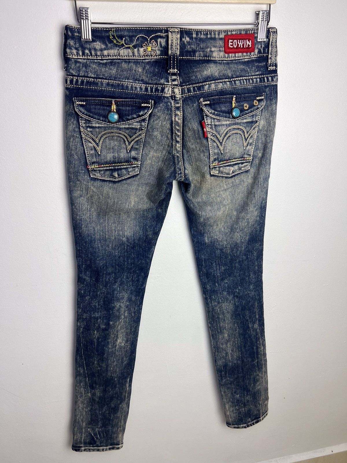 Edwin × Vintage Edwin Tapered Denim Acid Wash Style Size 30" / US 8 / IT 44 - 1 Thumbnail
