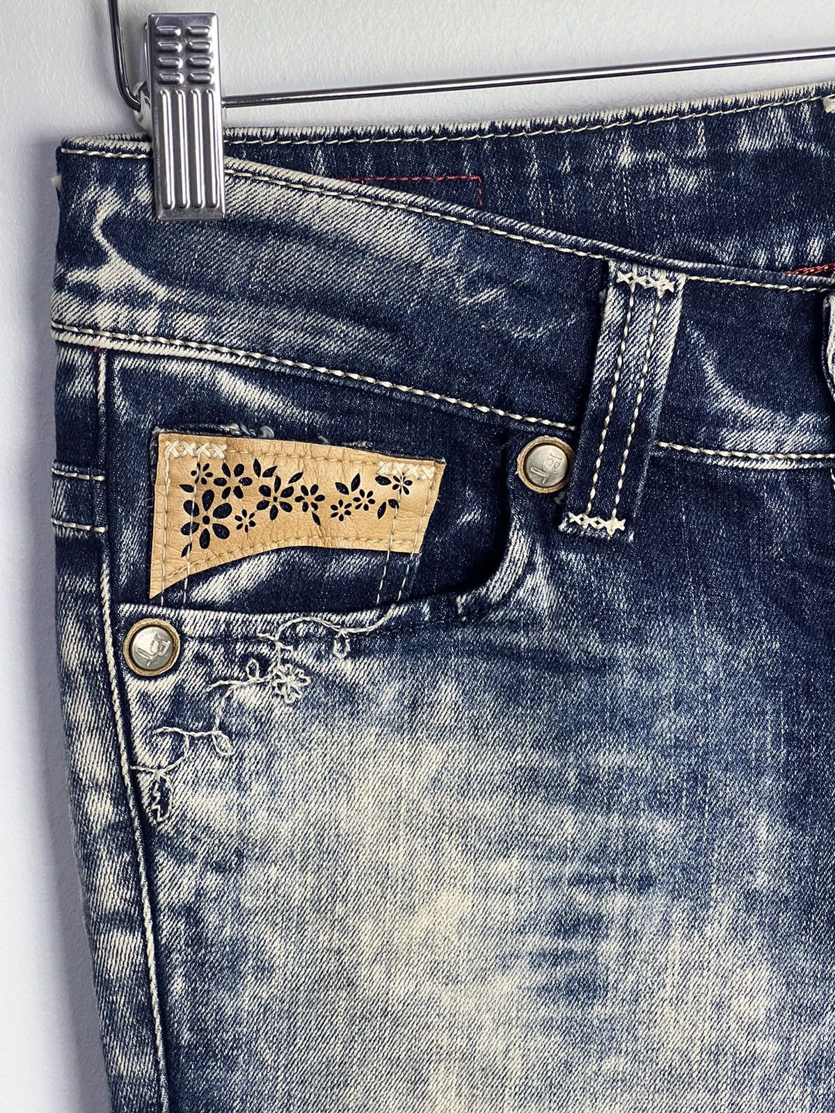 Edwin × Vintage Edwin Tapered Denim Acid Wash Style Size 30" / US 8 / IT 44 - 5 Thumbnail