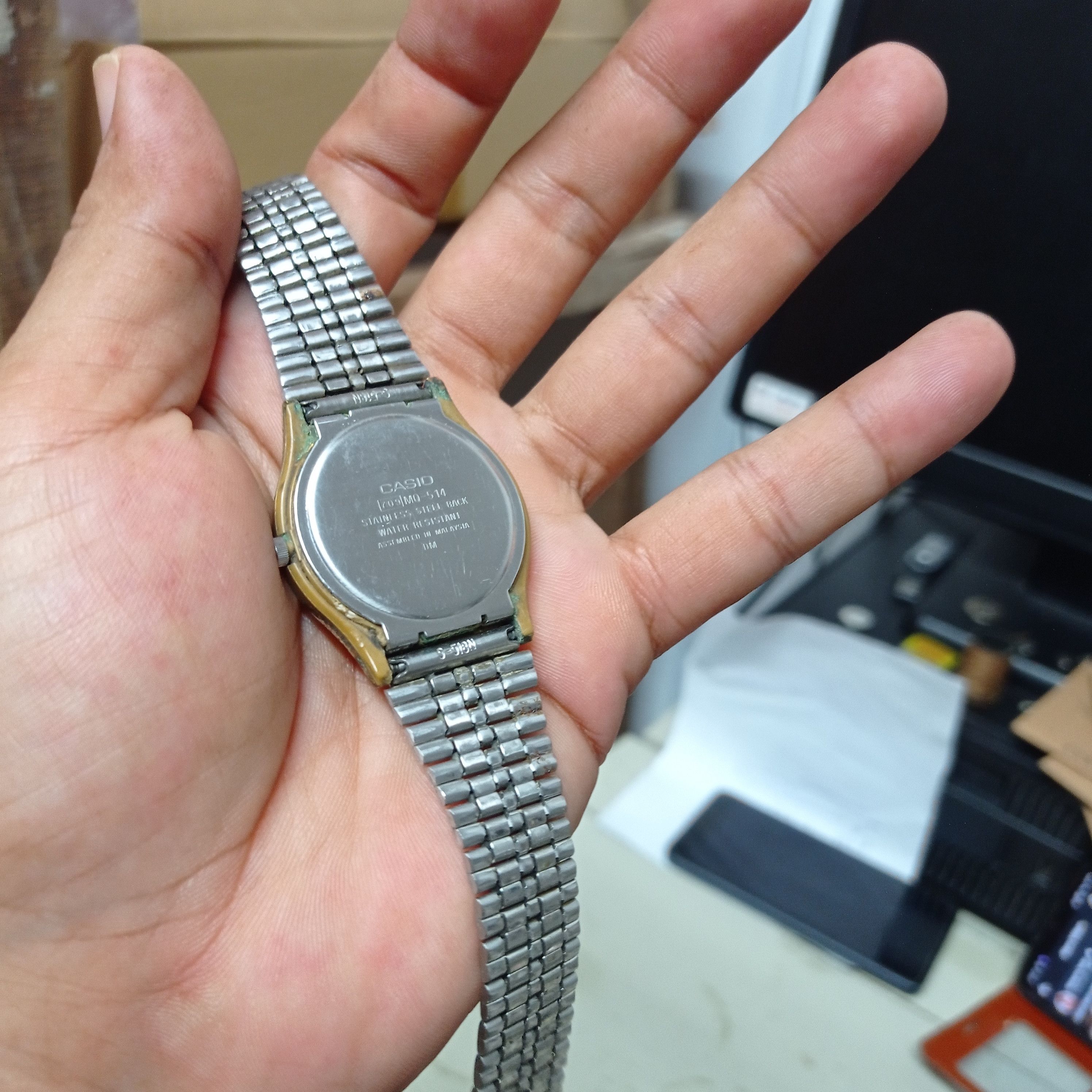 Casio × Japanese Brand Retro Watch by CASIO (MQ-514) MADE IN MALAYSIA Size ONE SIZE - 11 Thumbnail