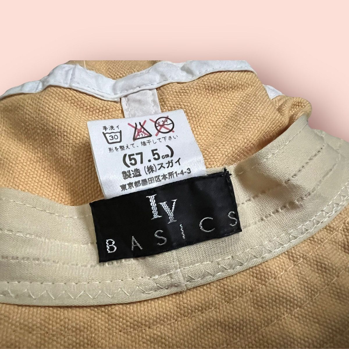 Issey Miyake VINTAGE IY BASICS (ISSEY MIYAKE) DUCK CANVAS BUCKET HAT Size ONE SIZE - 20 Thumbnail