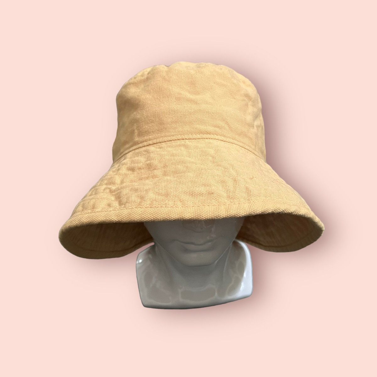 Issey Miyake VINTAGE IY BASICS (ISSEY MIYAKE) DUCK CANVAS BUCKET HAT Size ONE SIZE - 2 Thumbnail