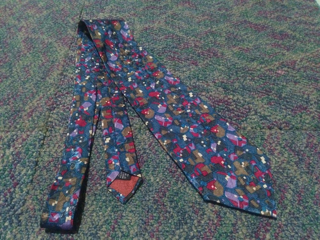 Christian Dior Monsieur × Vintage Christian Dior Tie Made iin USA Christian Dior Necktie Size ONE SIZE - 2 Thumbnail