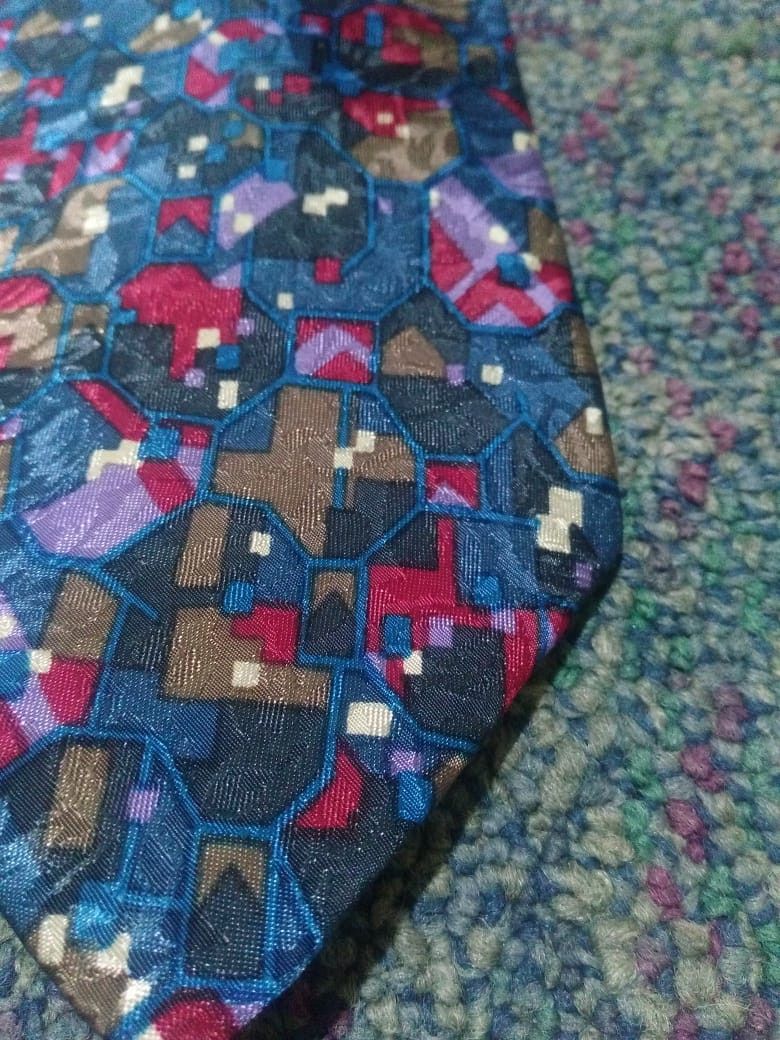 Christian Dior Monsieur × Vintage Christian Dior Tie Made iin USA Christian Dior Necktie Size ONE SIZE - 4 Thumbnail