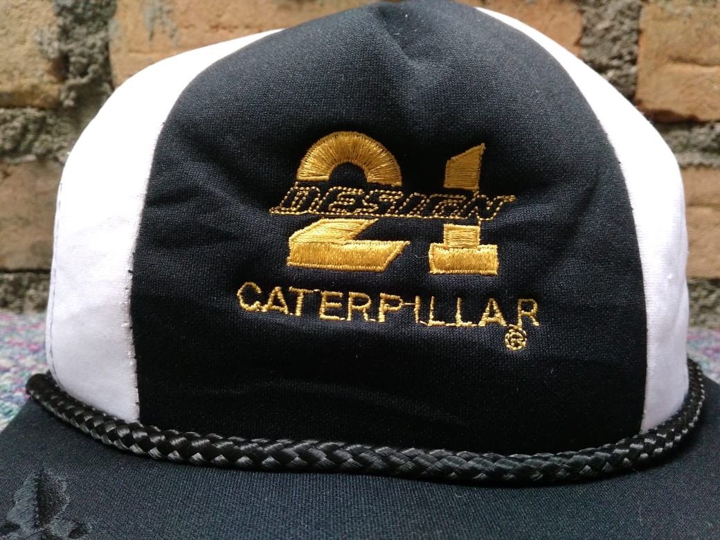 Caterpillar × Vintage Vintage Caterpilar Trucker Hat Size ONE SIZE - 3 Thumbnail