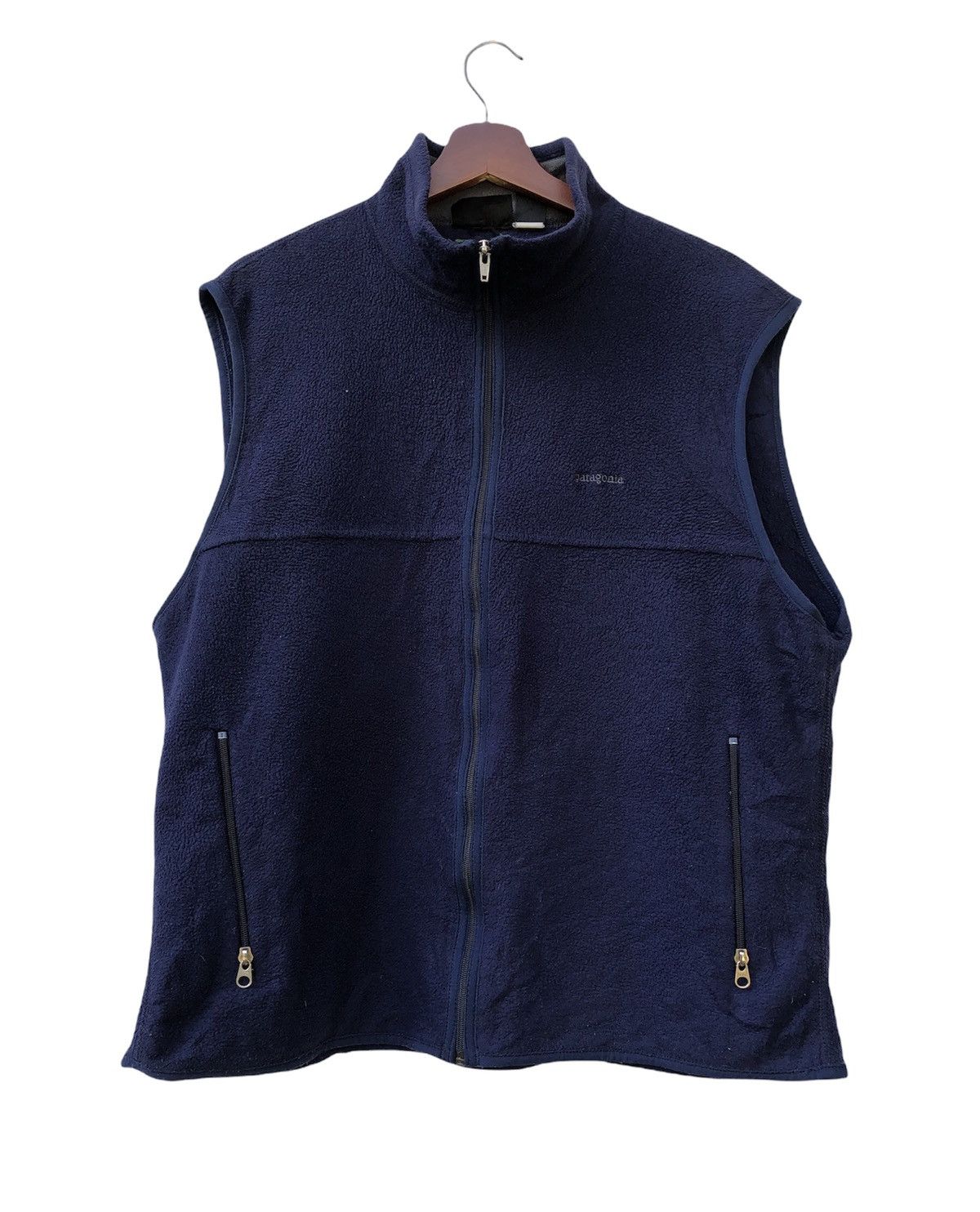 Patagonia 🔥Vintage 99s Spring Patagonia Fleece Vest Jacket Size US L / EU 52-54 / 3 - 1 Thumbnail