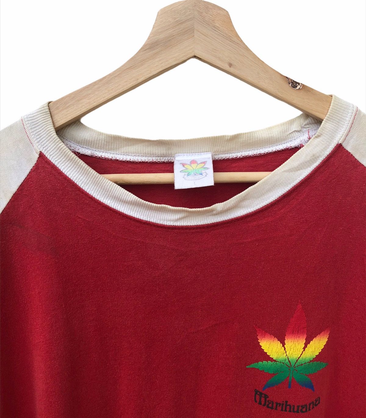 Bob Marley Merry Garden Marijuana Shirt Rasta Bob Marley Style Size US L / EU 52-54 / 3 - 5 Thumbnail