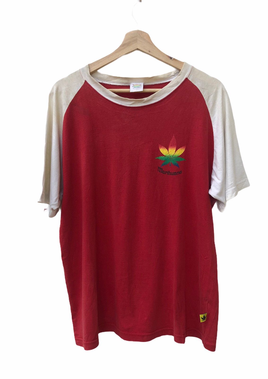 Bob Marley Merry Garden Marijuana Shirt Rasta Bob Marley Style Size US L / EU 52-54 / 3 - 1 Thumbnail