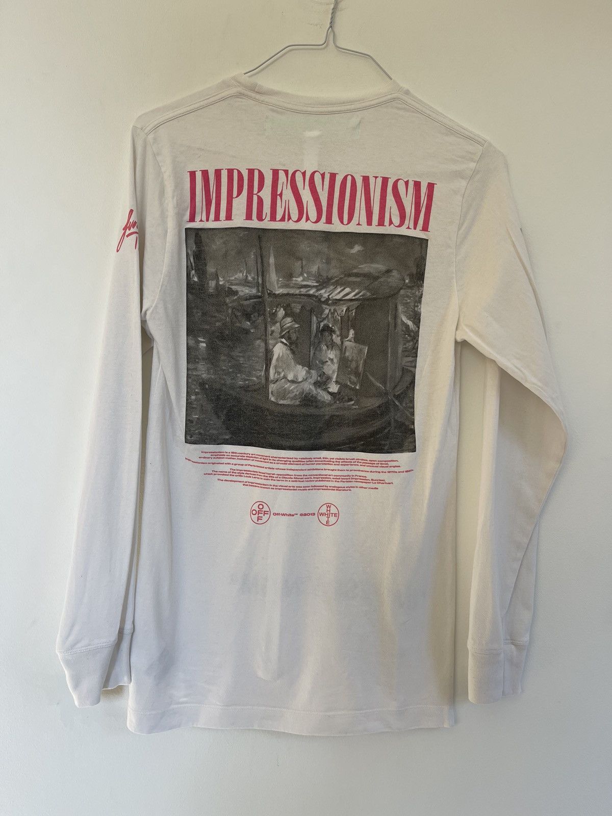 Off white Impressionism Long sleeve shirt