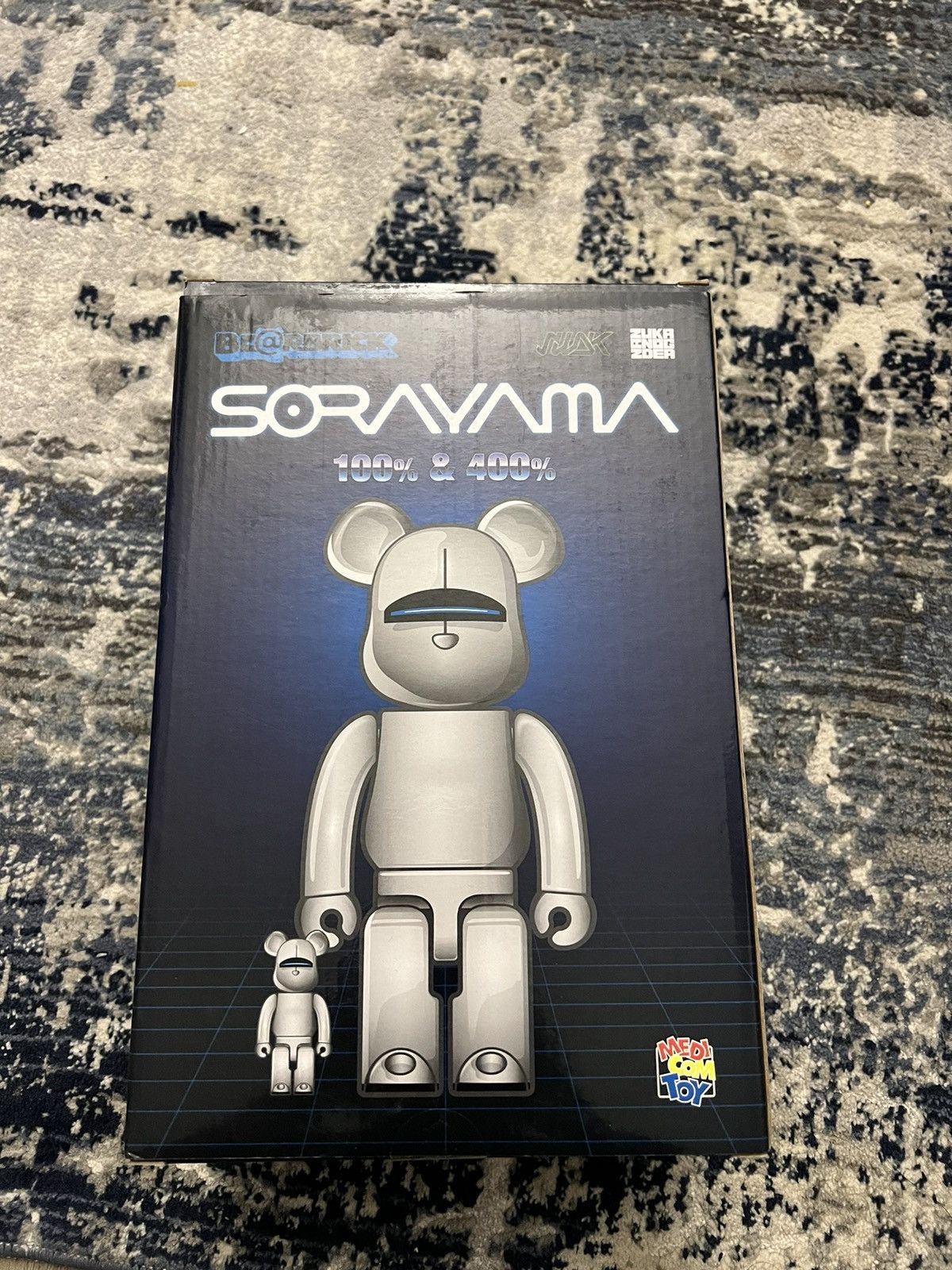 Medicom Toy Sorayama x bearbrick 400% 100% Size ONE SIZE - 4 Thumbnail