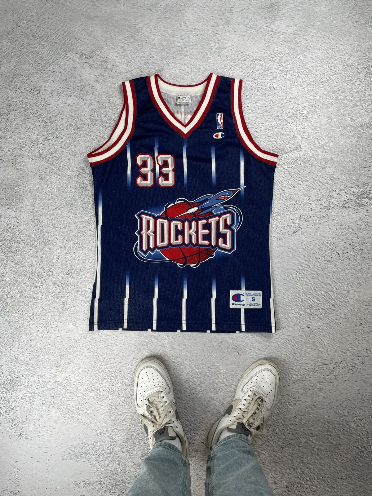 Vintage 90’s Houston Rockets 33 PIPPEN Champion jersey y2k blokecore ...