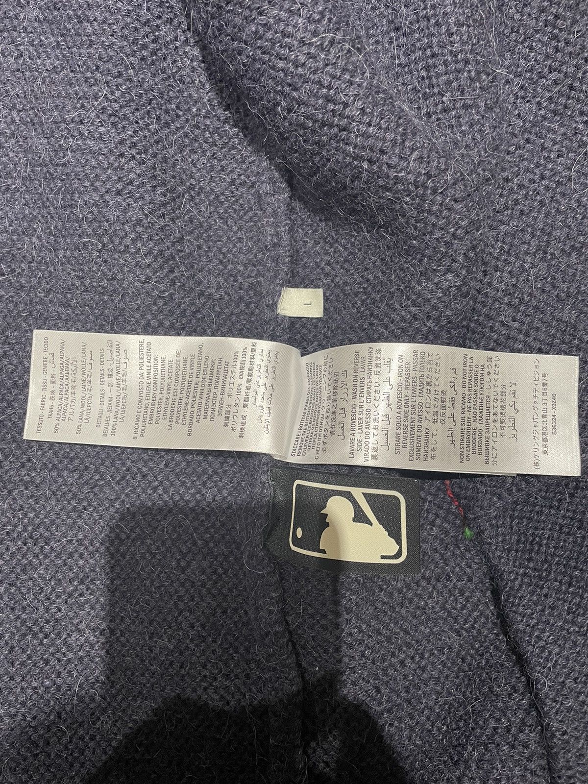 Gucci Gucci New York Yankees NY Embroidery Knit Cardigan Size US L / EU 52-54 / 3 - 7 Thumbnail