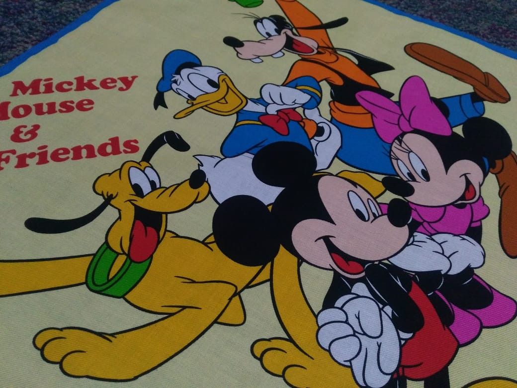 Disney × Mickey Mouse × Vintage tMickey Mouse Bandana Pocketsquare Handkerchief Size ONE SIZE - 2 Thumbnail