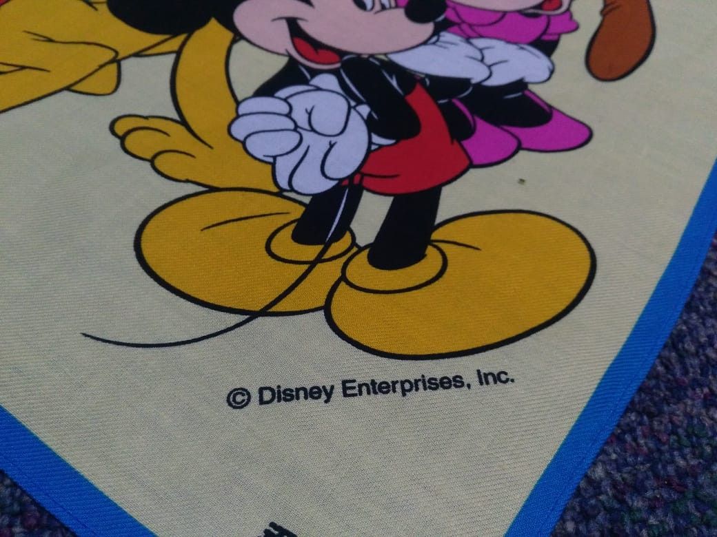Disney × Mickey Mouse × Vintage tMickey Mouse Bandana Pocketsquare Handkerchief Size ONE SIZE - 3 Thumbnail