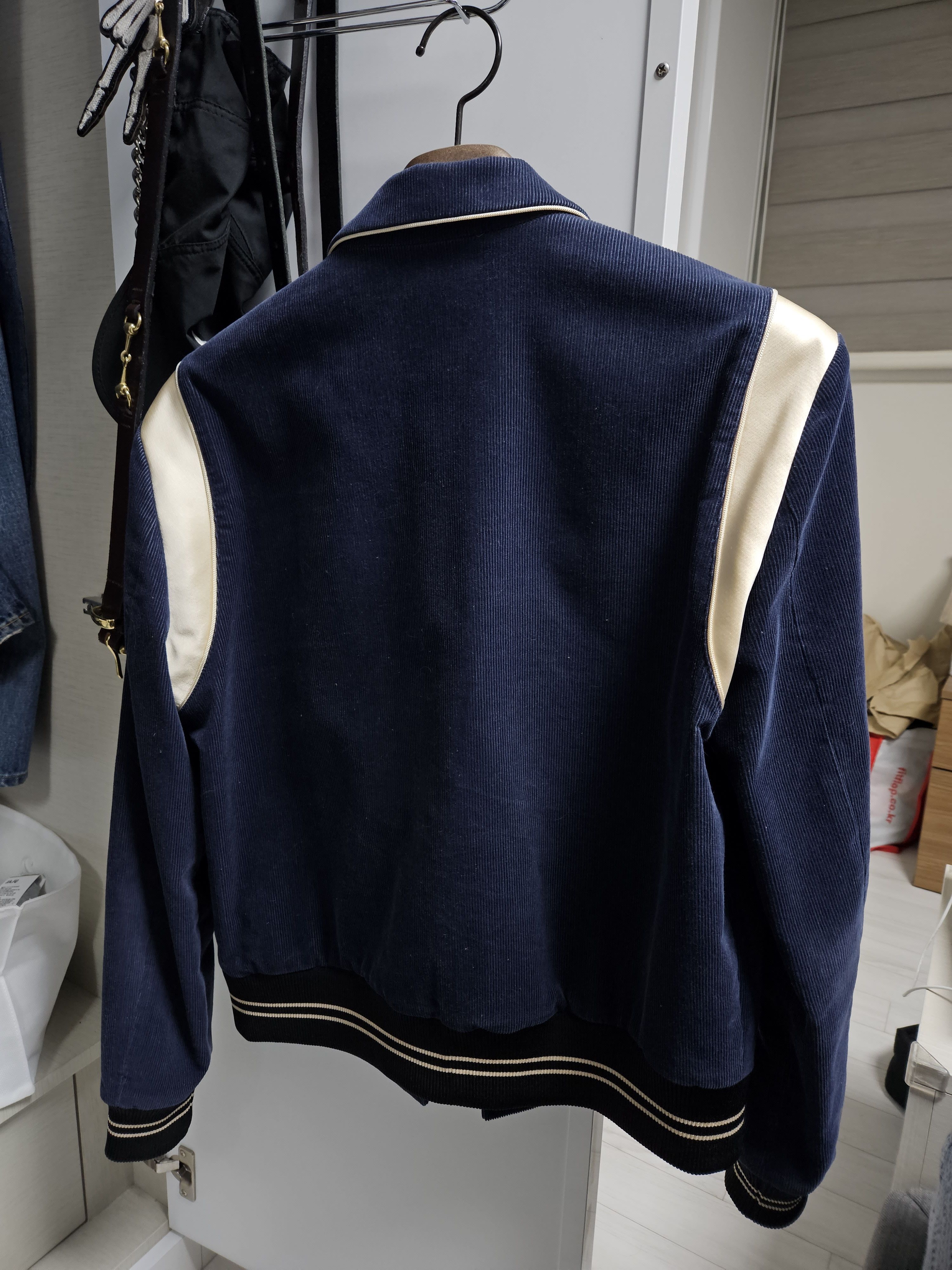 Celine Celine corduroy teddy jacket navy | Grailed