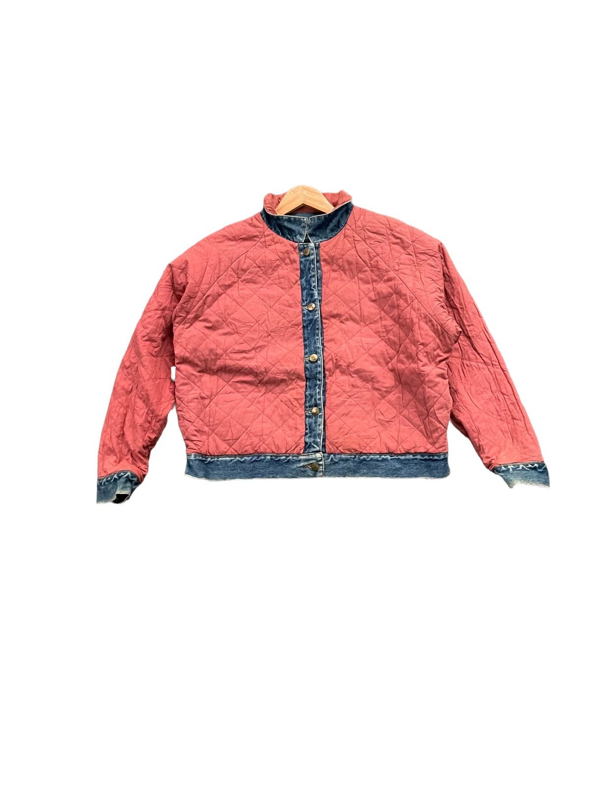 Designer Vintage & Rare Kipling Reverseable Denim Jacket Size US XL / EU 56 / 4 - 10 Thumbnail