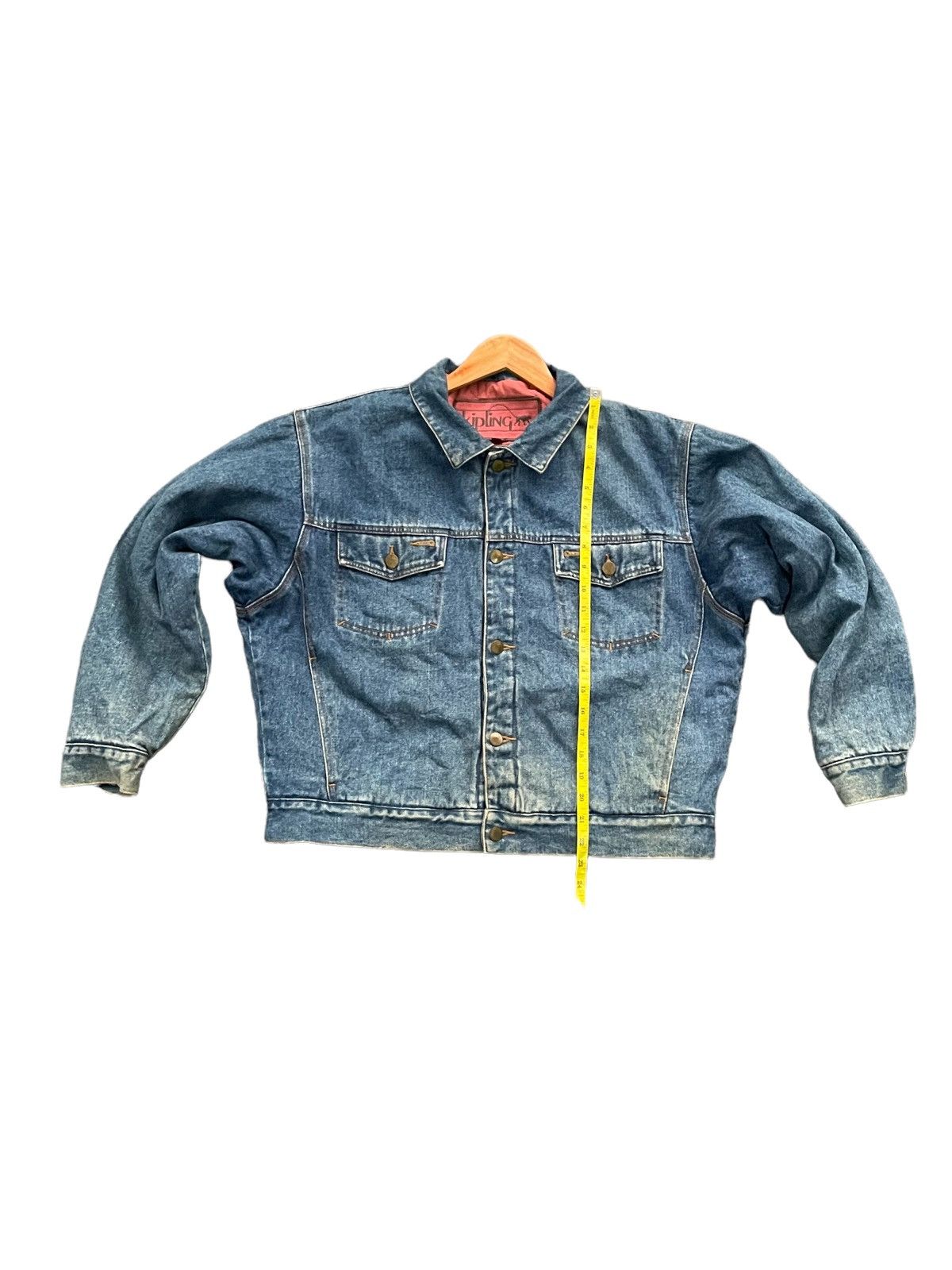 Designer Vintage & Rare Kipling Reverseable Denim Jacket Size US XL / EU 56 / 4 - 3 Thumbnail