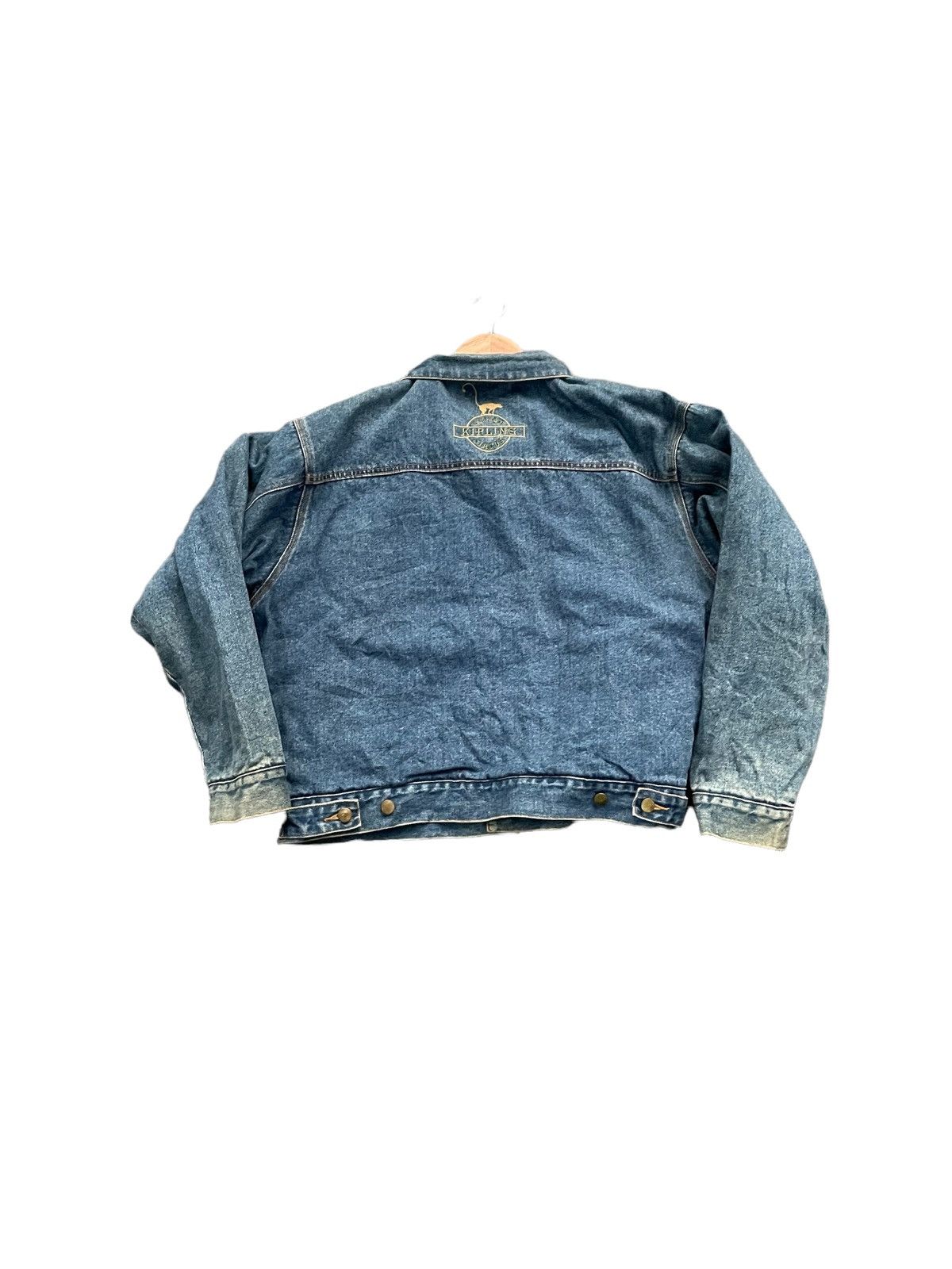 Designer Vintage & Rare Kipling Reverseable Denim Jacket Size US XL / EU 56 / 4 - 7 Thumbnail
