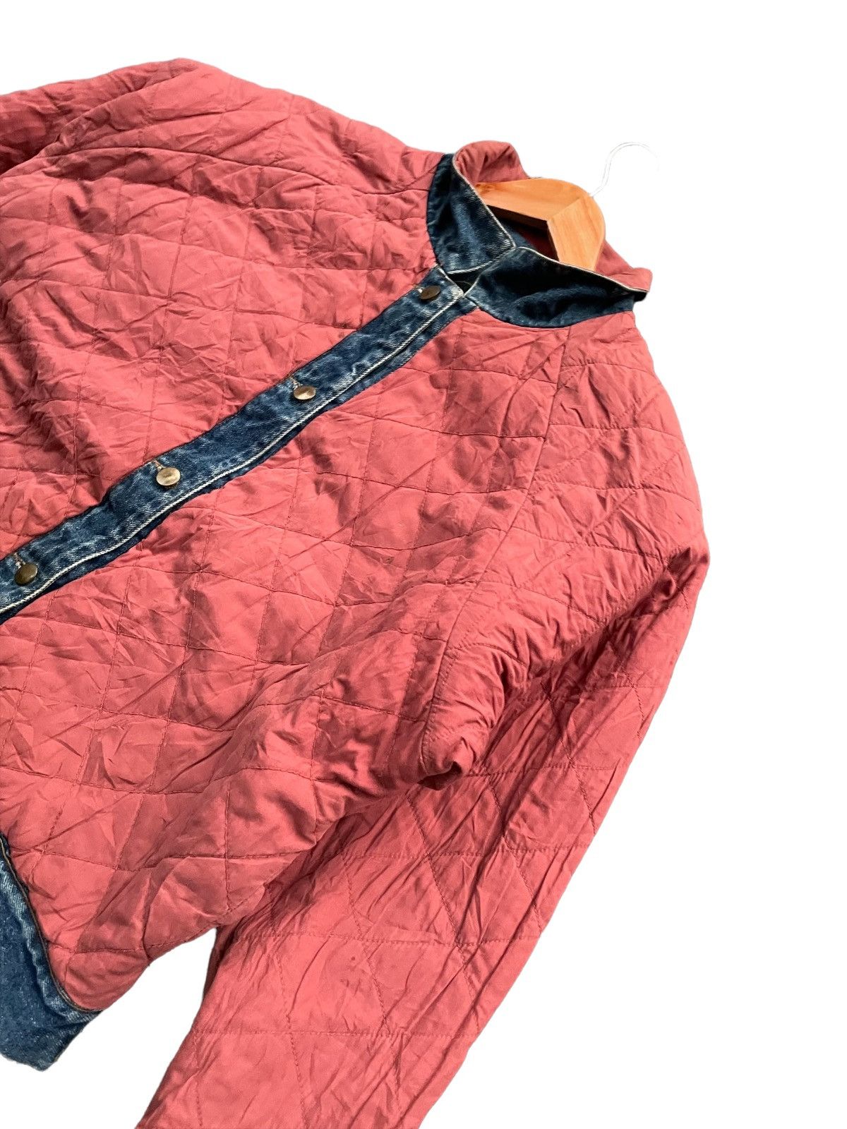 Designer Vintage & Rare Kipling Reverseable Denim Jacket Size US XL / EU 56 / 4 - 11 Thumbnail