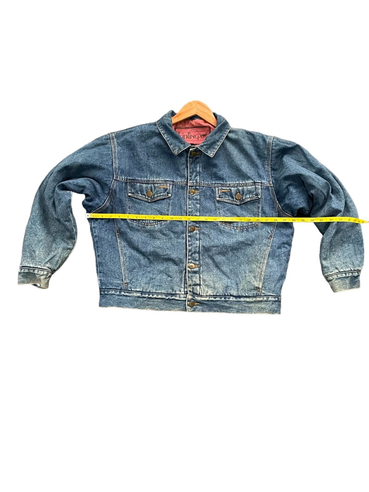 Designer Vintage & Rare Kipling Reverseable Denim Jacket Size US XL / EU 56 / 4 - 2 Thumbnail