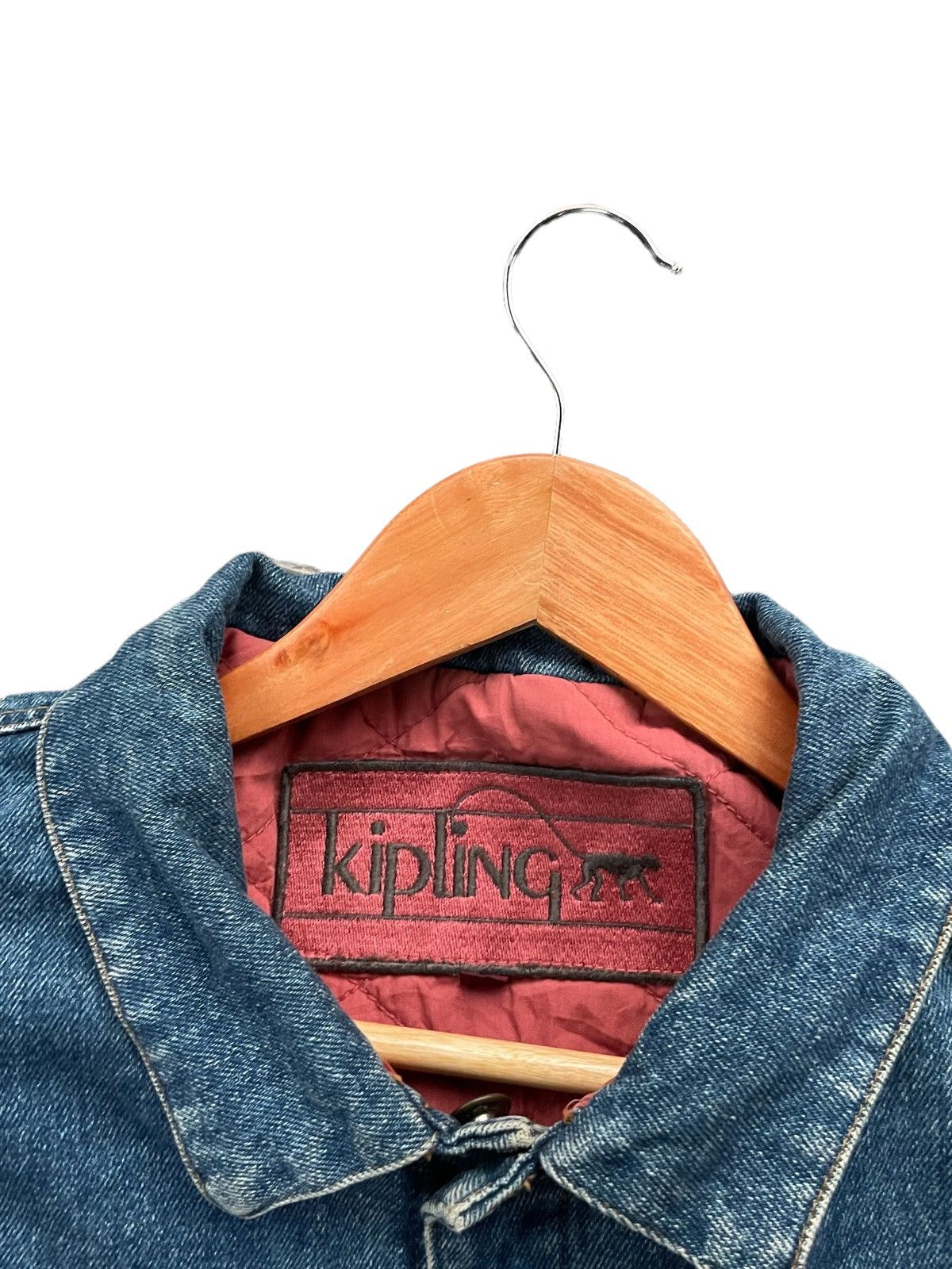 Designer Vintage & Rare Kipling Reverseable Denim Jacket Size US XL / EU 56 / 4 - 6 Thumbnail