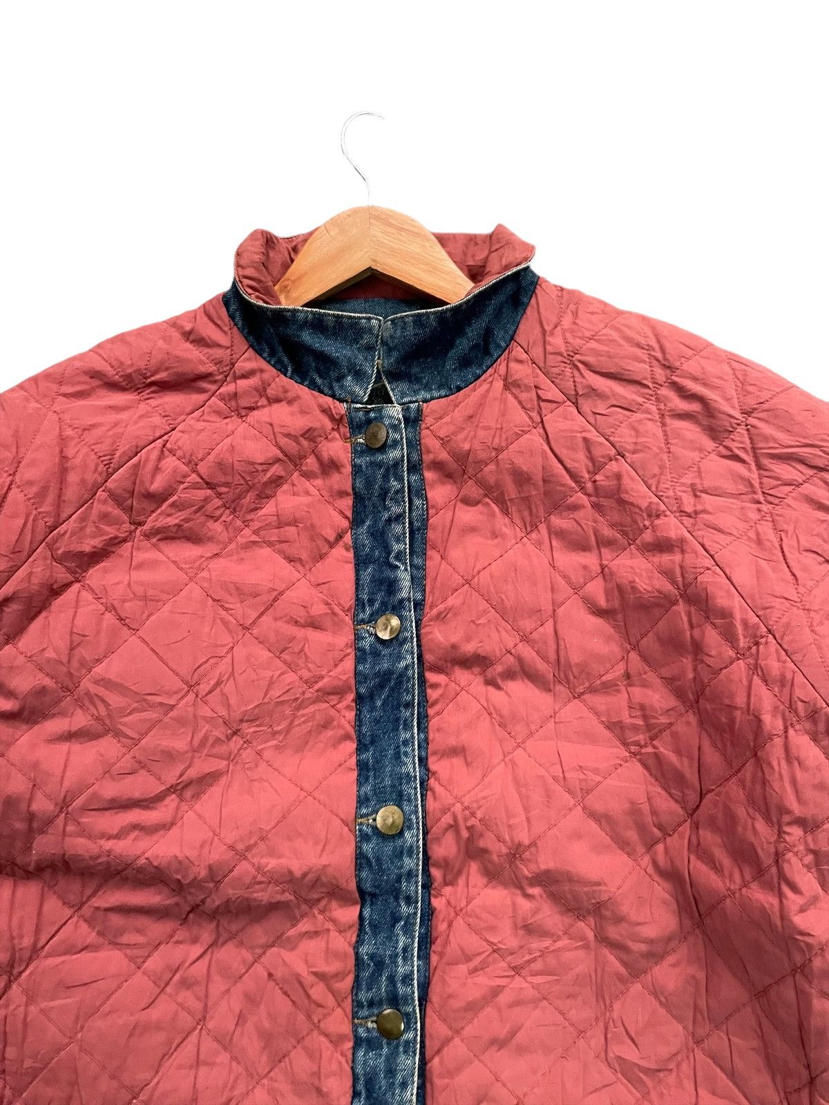 Designer Vintage & Rare Kipling Reverseable Denim Jacket Size US XL / EU 56 / 4 - 12 Thumbnail
