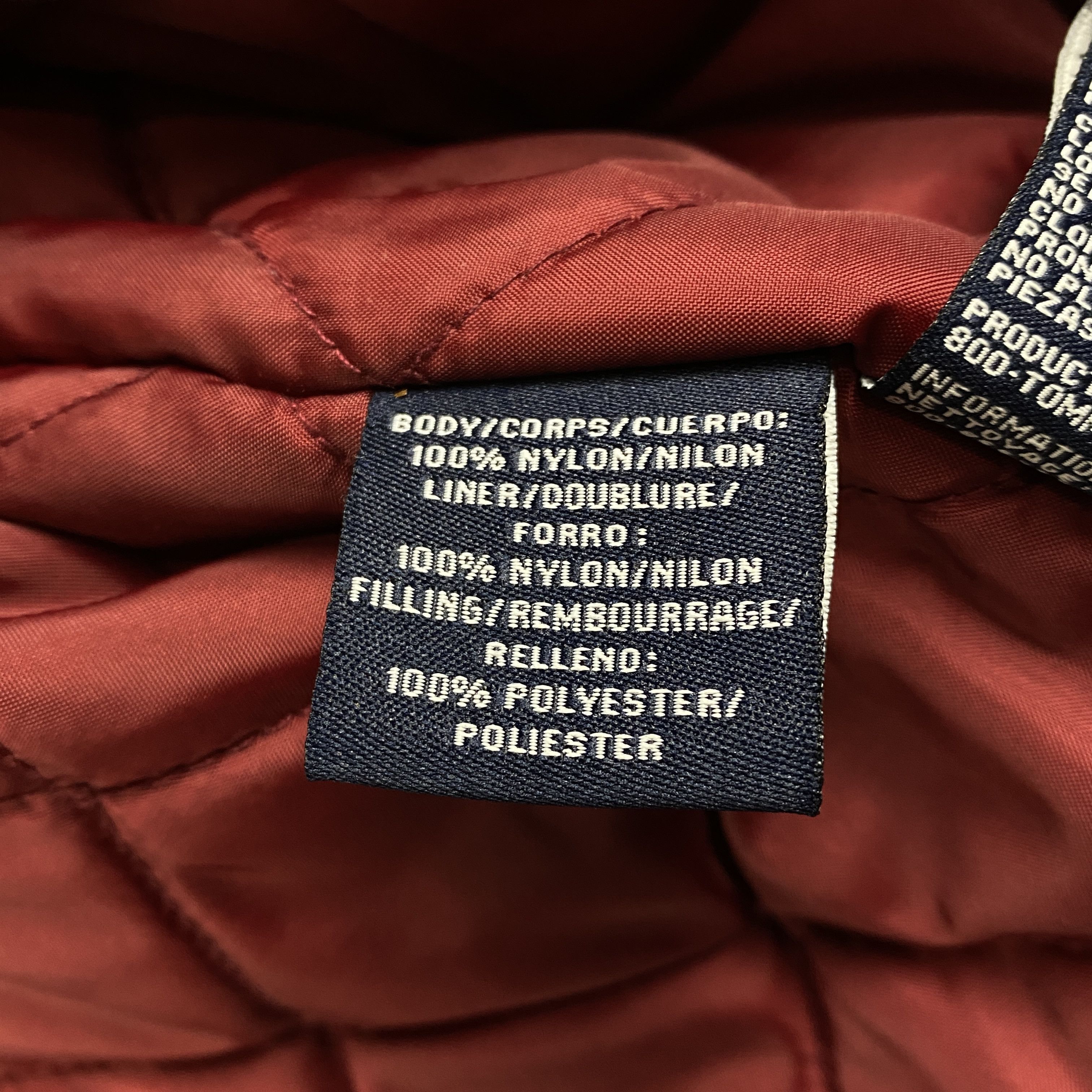 Tommy Hilfiger × Vintage Mens Nylon Bomber Jacket Tommy Hilfiger Vintage Size S Size US S / EU 44-46 / 1 - 7 Thumbnail
